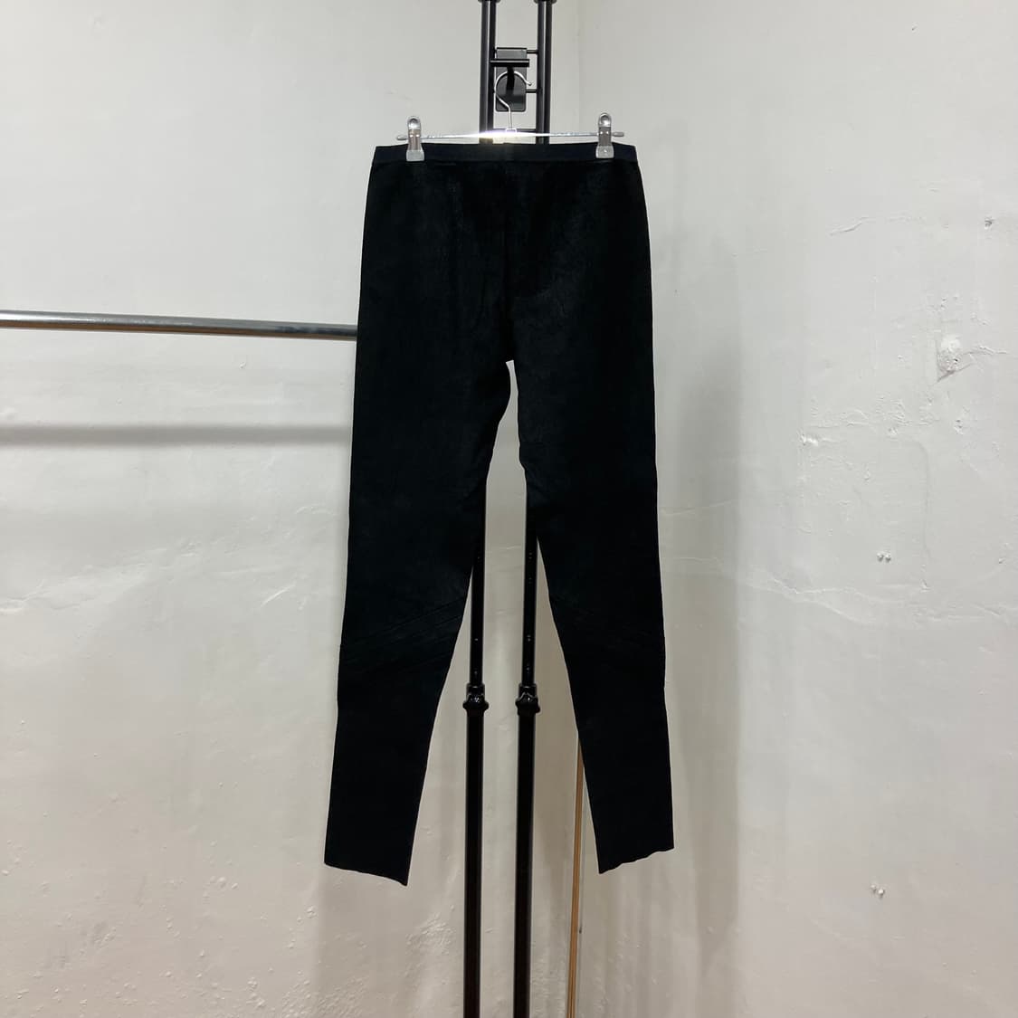 릭오웬스 11 F/W 'TIMO' 바이커 텍스처 슬림 레깅스 팬츠 상품이미지4