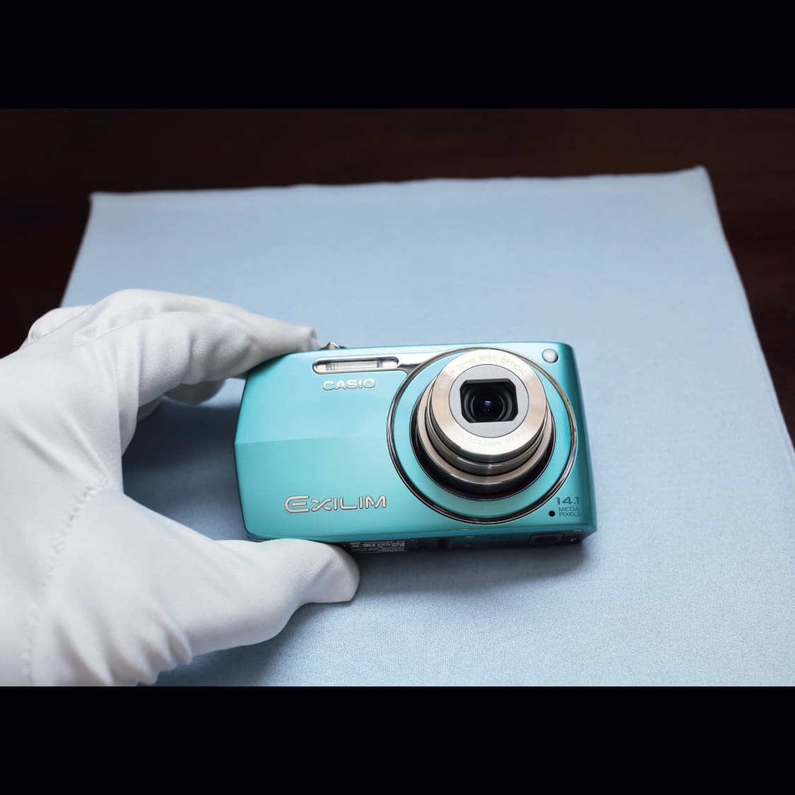 레어<준민트급><아일릿모카>카시오 z2300 민트 블루 빈티지 디카 상품이미지8