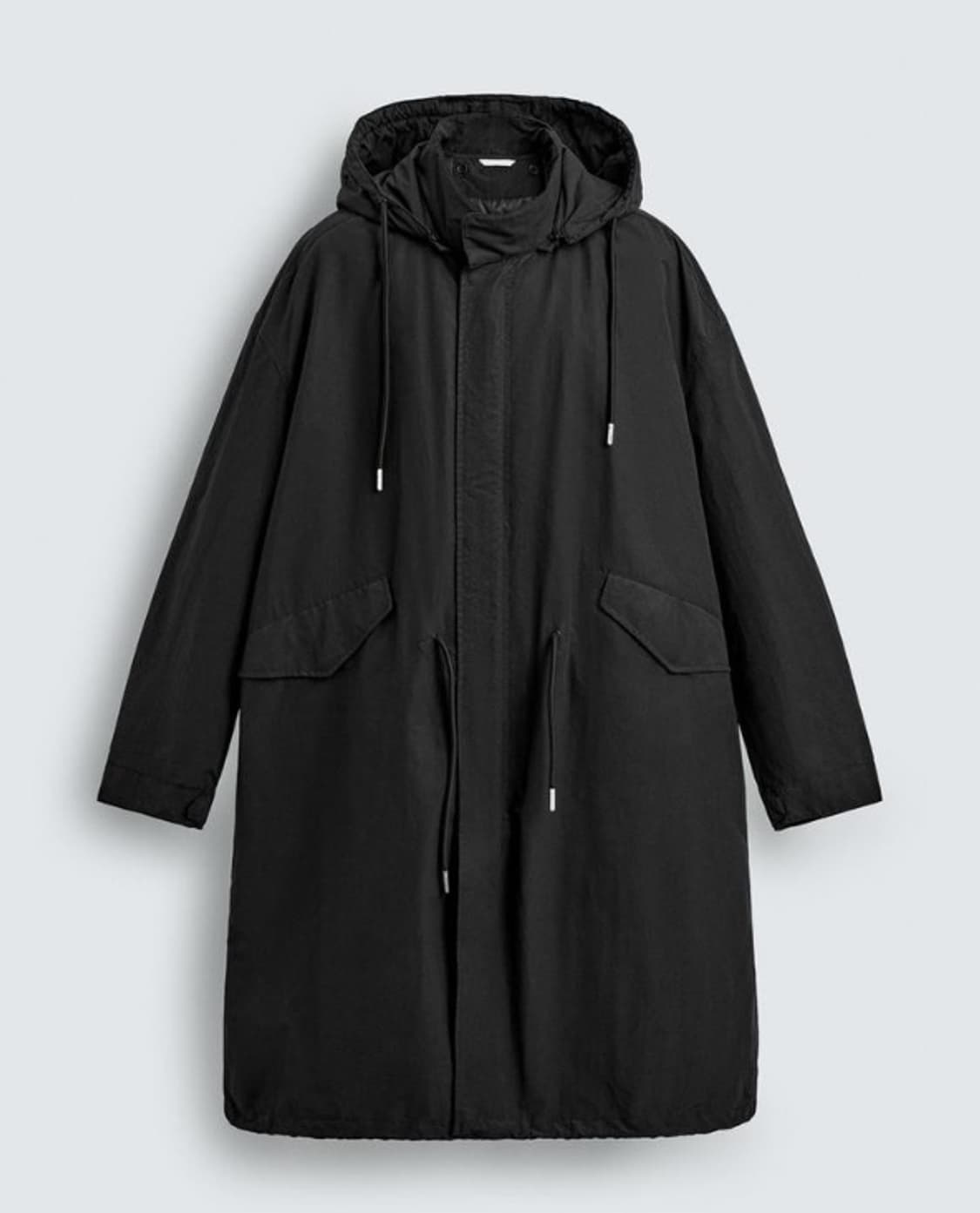 ZARA 자라 야상 점퍼 탈부착 투인원 파카 상품이미지1