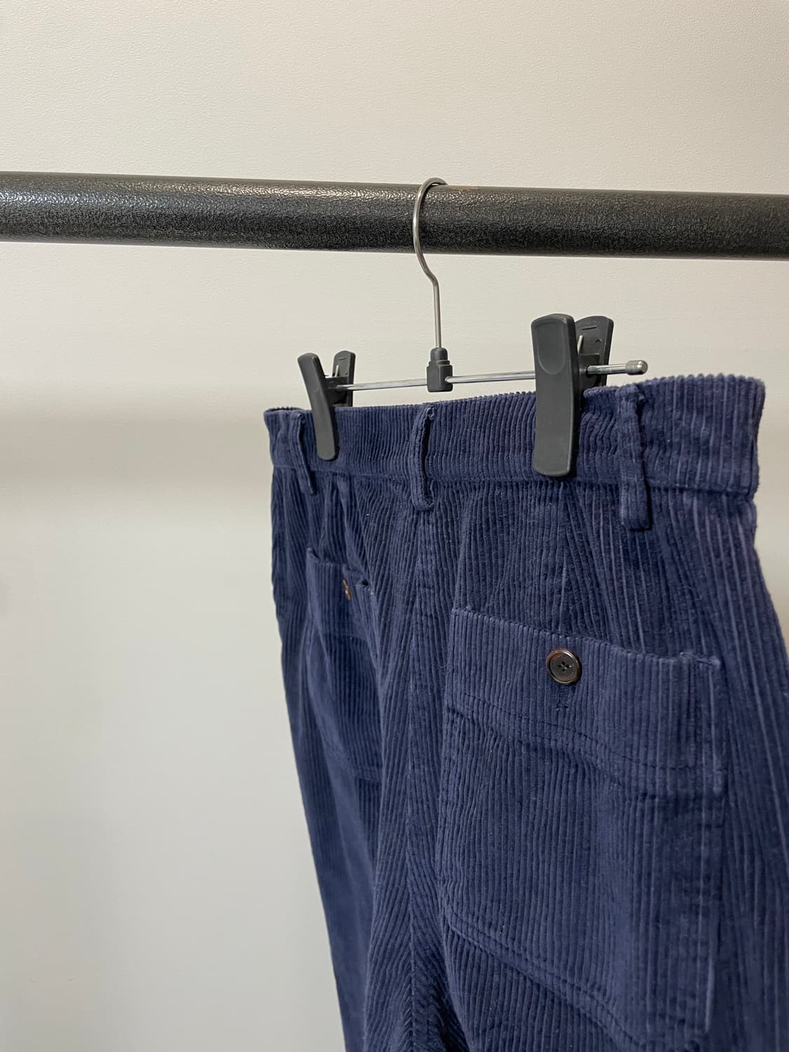 (3) moodal 문달 프렌치 네이비 코듀로이 팬츠 상품이미지4