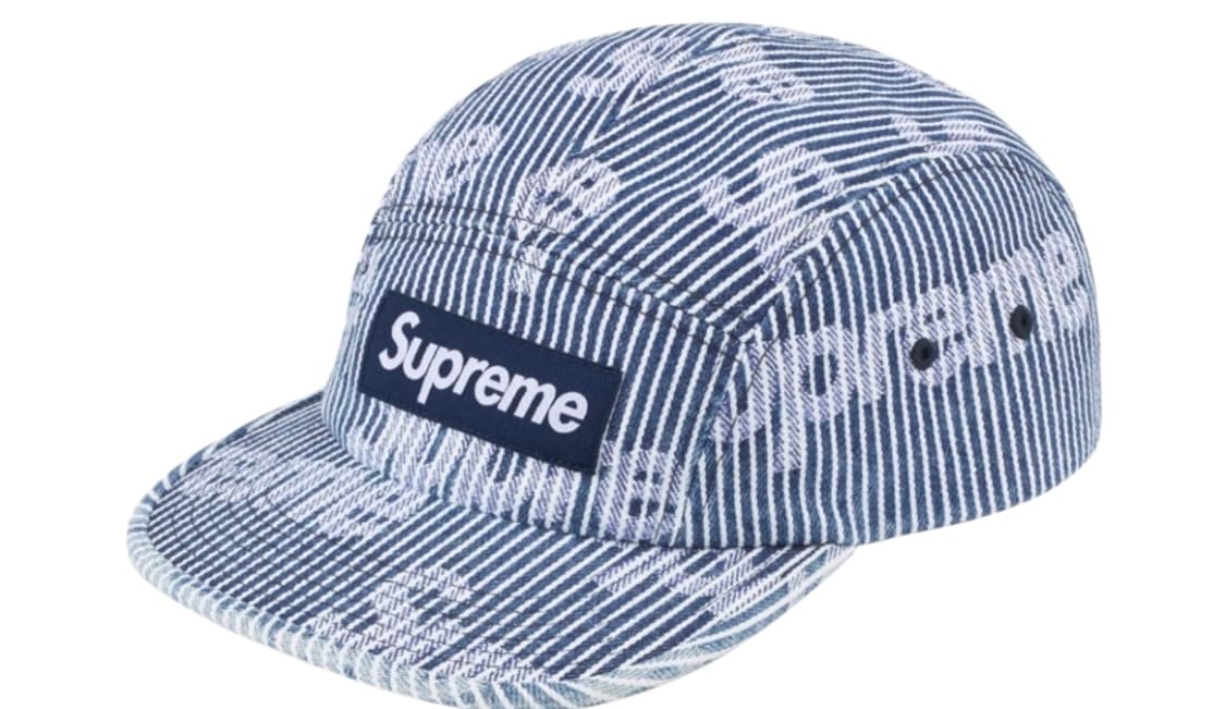 슈프림 데님 캠프캡 스트라이프 - 24SS 상품이미지1