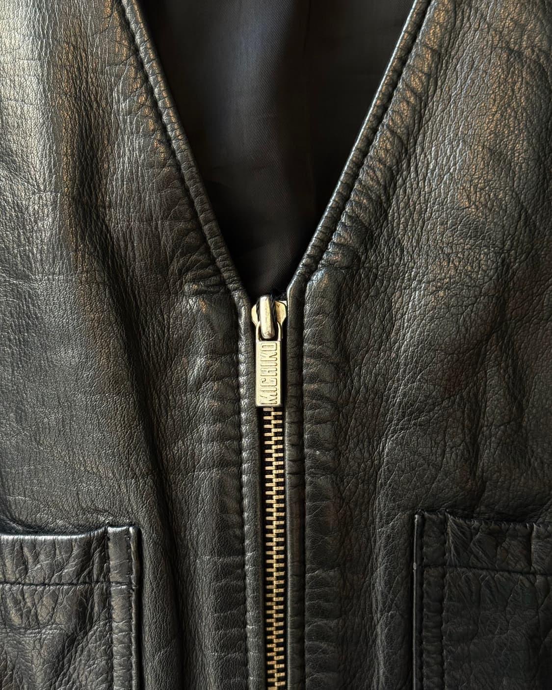 MICHIKO LONDON KOSHINO cowhide vest 상품이미지5