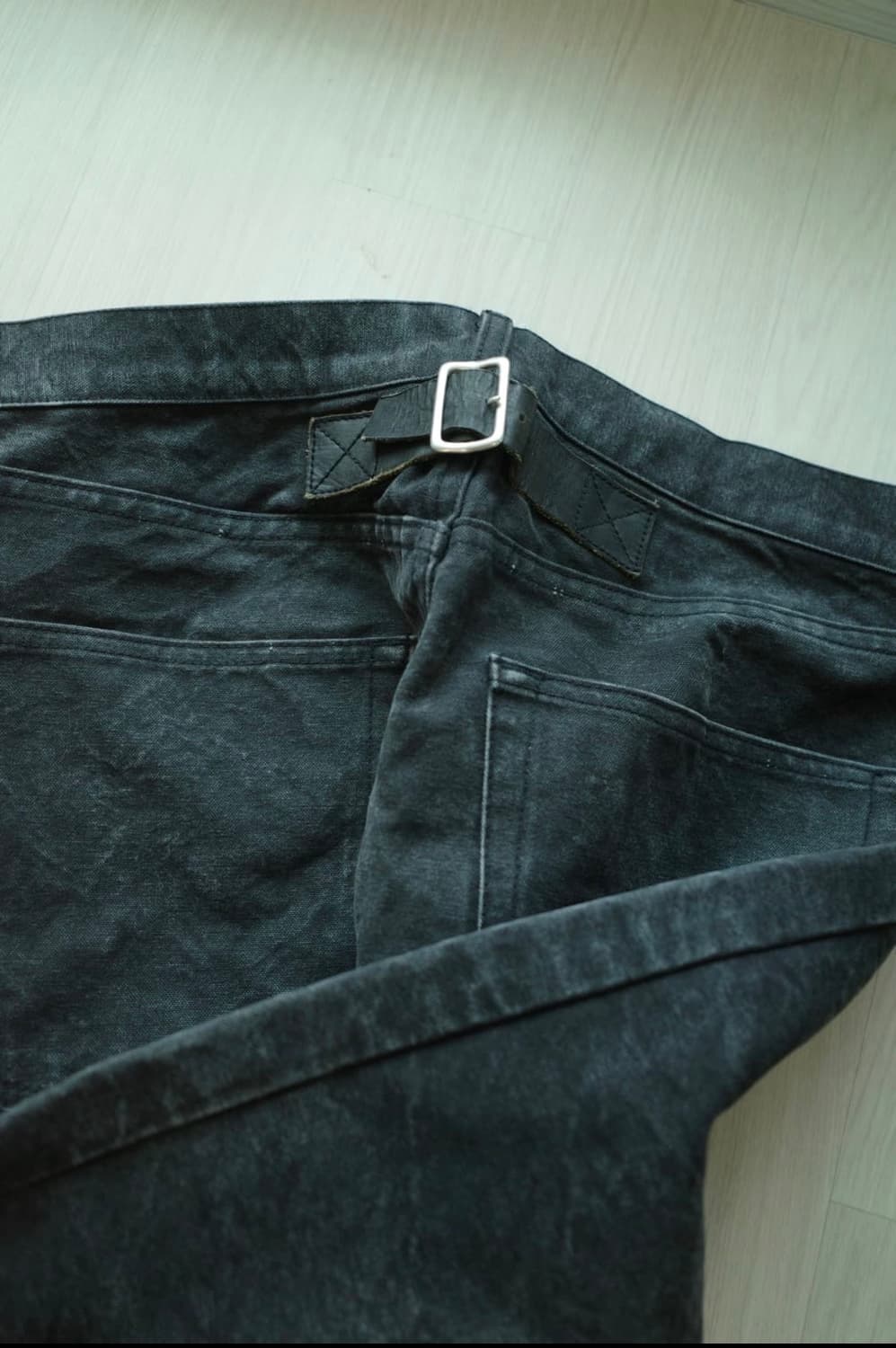 Junya Watanabe Cinch Back washed Jean 상품이미지1