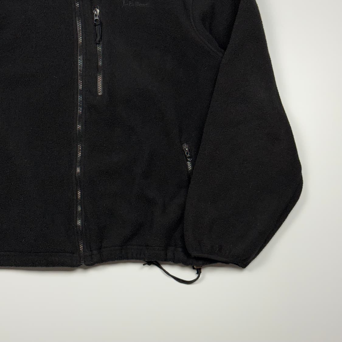 (110) 80s 엘엘빈 플리스 자켓 블랙 상품이미지5