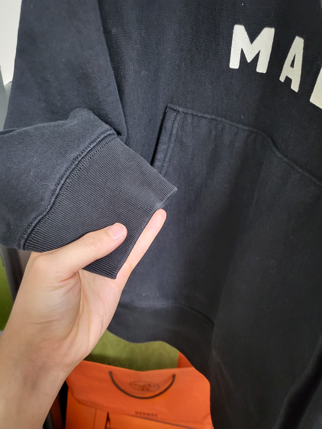 24SS 휴먼메이드 웍스아웃20주년 진돗개 후드티 XL 상품이미지7