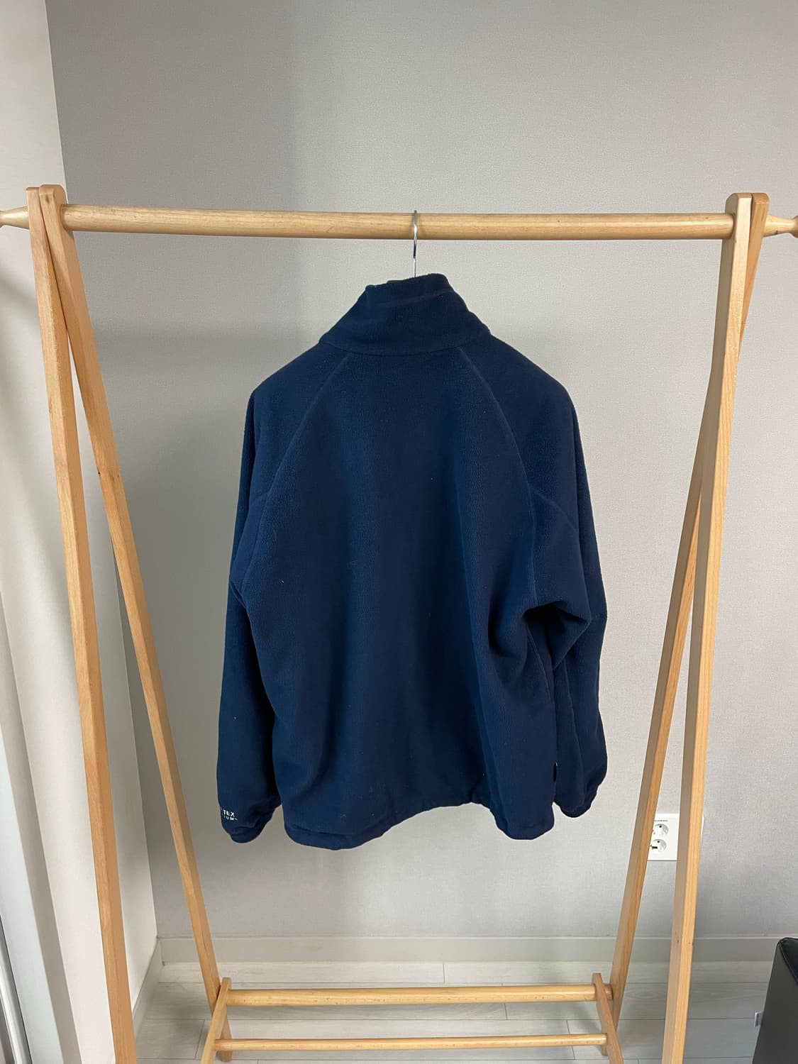 Thisisneverthat 폴라텍 플리스 집업 자켓 네이비 상품이미지3