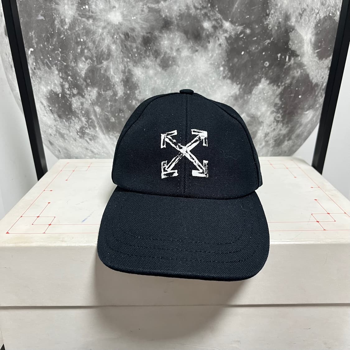  정품 OS) 오프화이트 애로우 볼캡 모자 상품이미지1