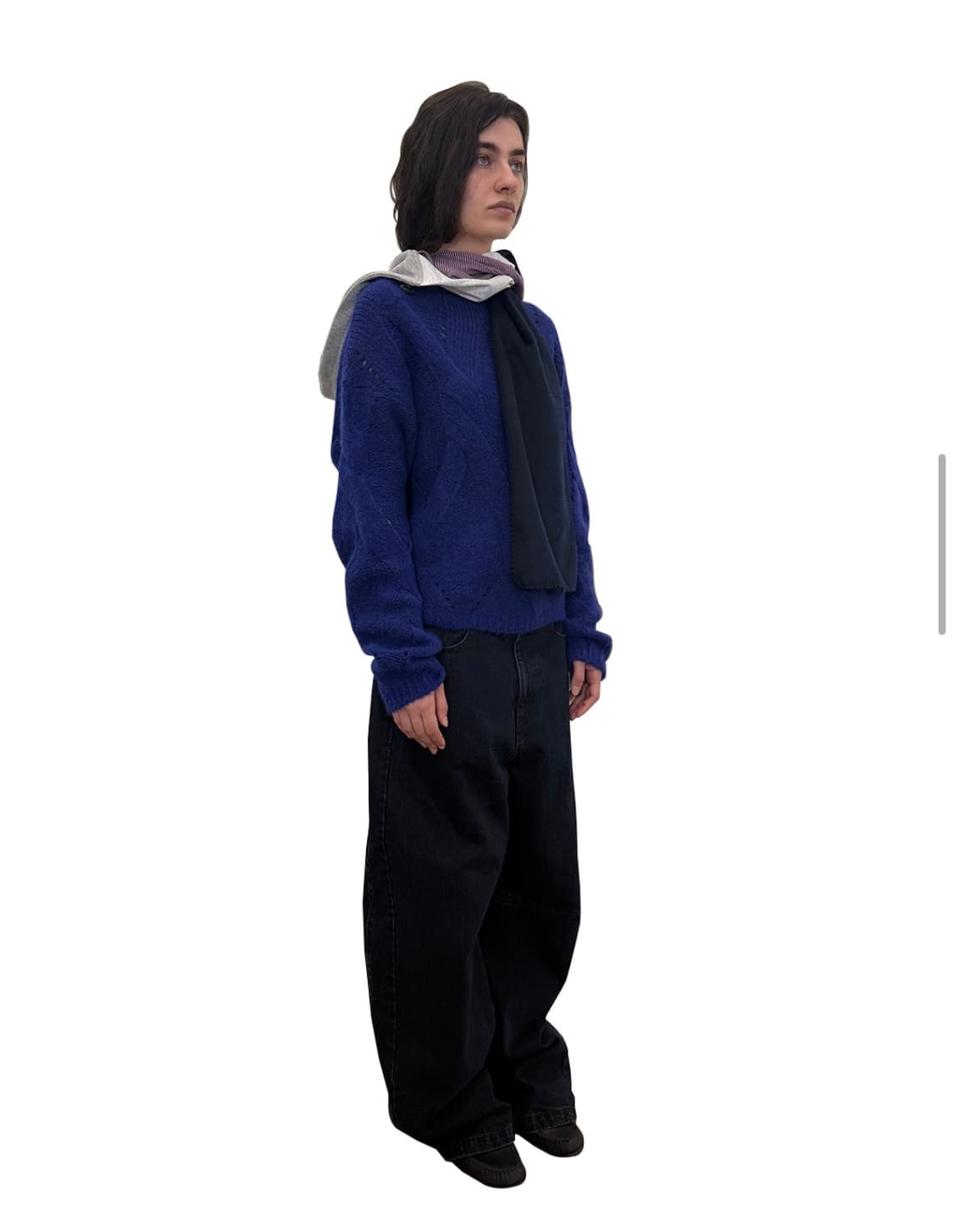 오들리워크샵 후디 스카프 상품이미지3