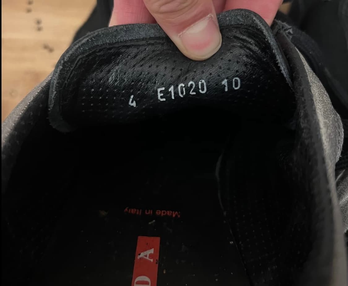 프라다 아메리카컵 메쉬실버 90-00s 상품이미지4