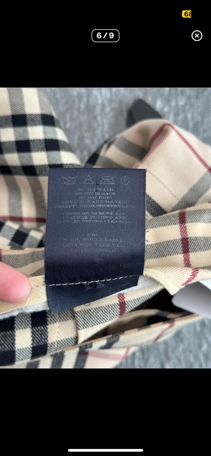 버버리 런던 체크 버클 미니스커트 랩스커트 상품이미지6