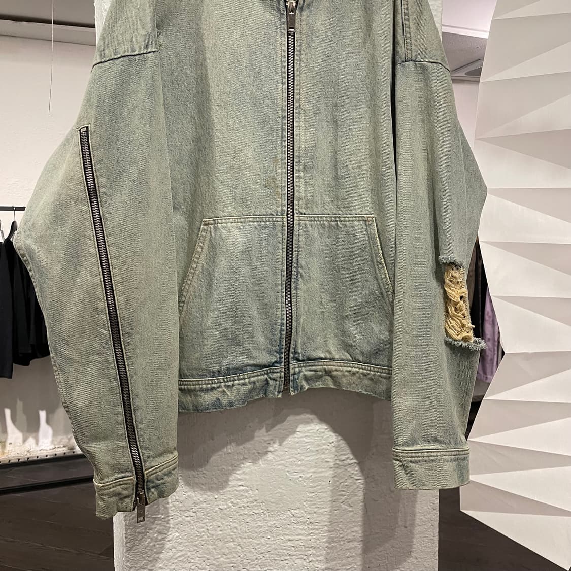 424 on Fairfax 데님 후드집업 상품이미지2