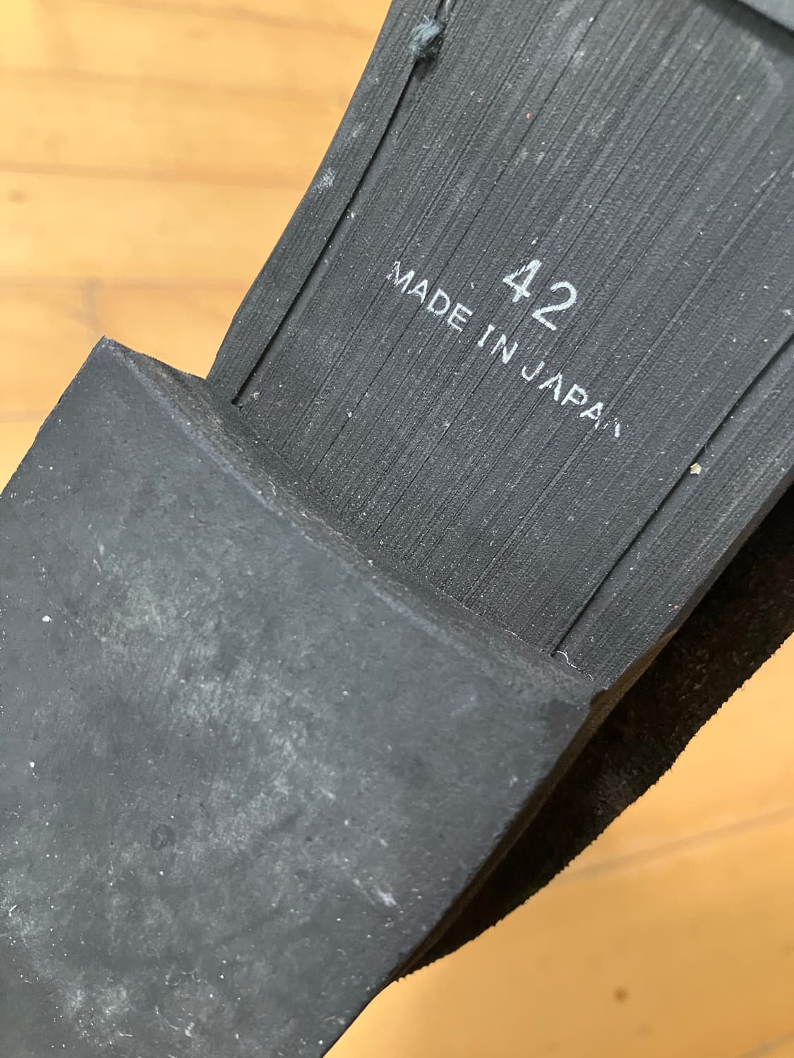 Alfredo bannister 90s 롱 드레이프 오일워시드 부츠 42 상품이미지5