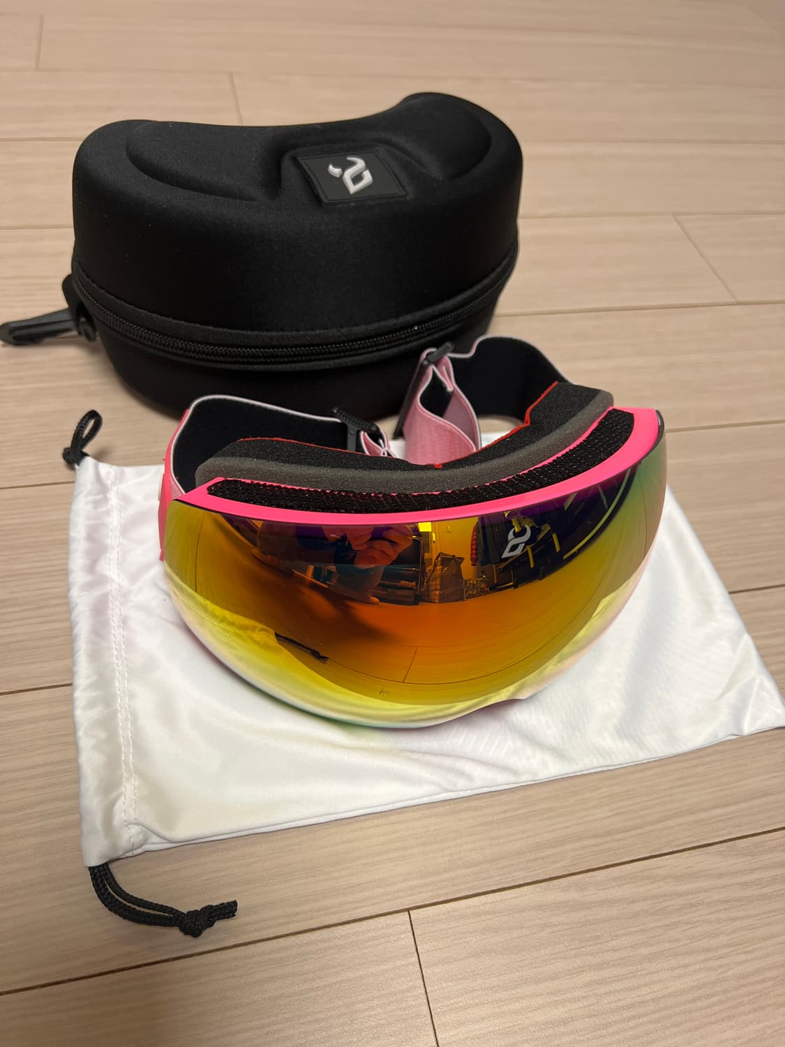 데몬(Demon) 스노우보드 & 스키 고글 | 하드케이스 포함 상품이미지2