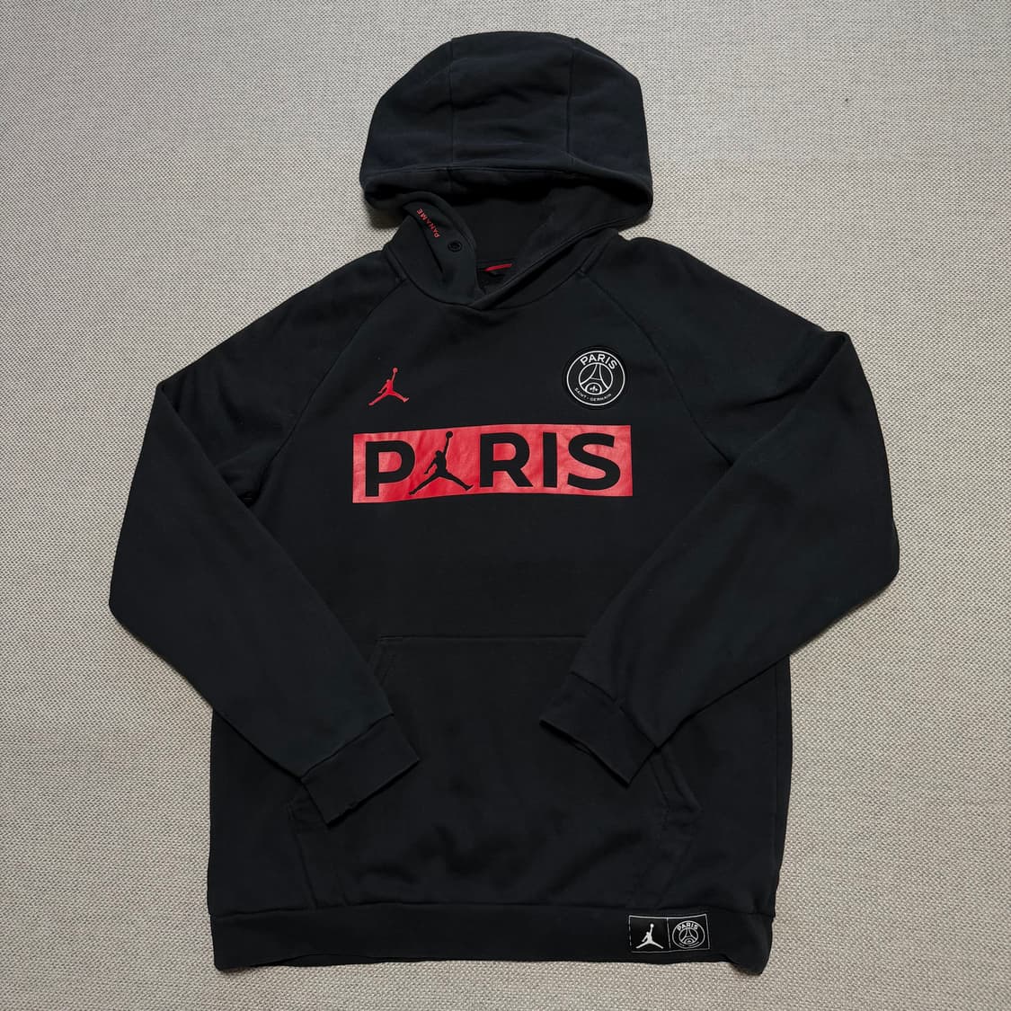 조던 파리 생제르망 로고 후드티 상품이미지1