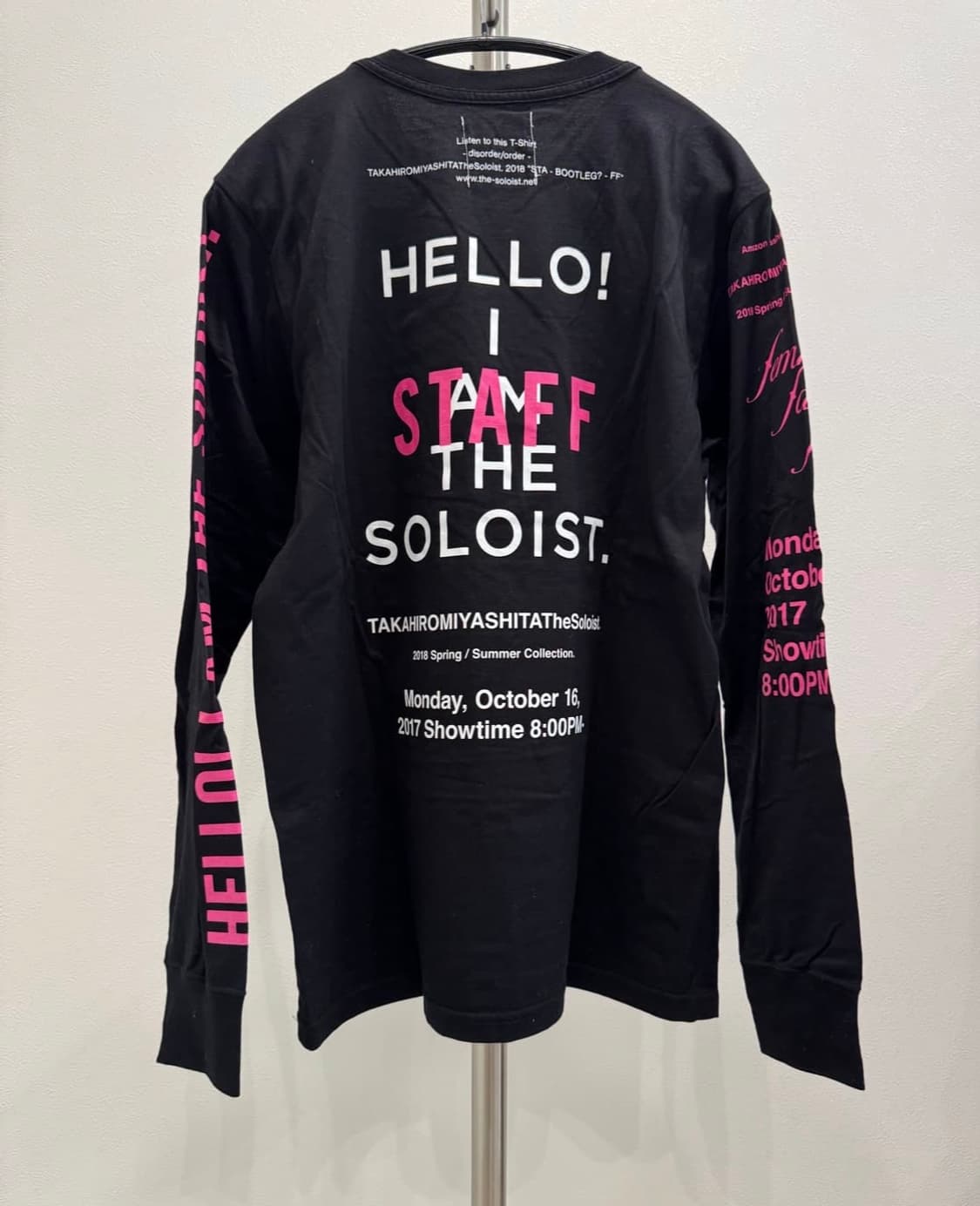 솔로이스트 스태프 롱슬리브 상품이미지2