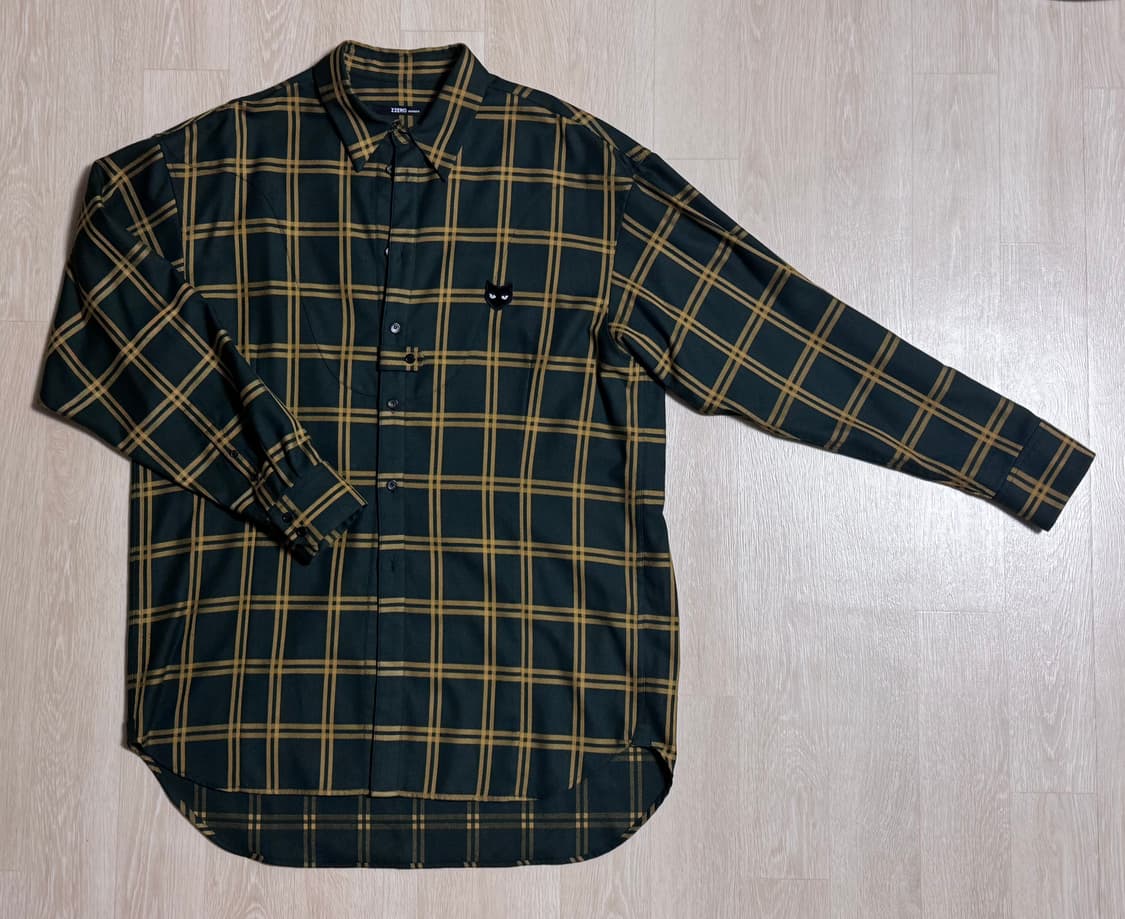 송지오 옴므 지제로 체크셔츠 48 상품이미지1