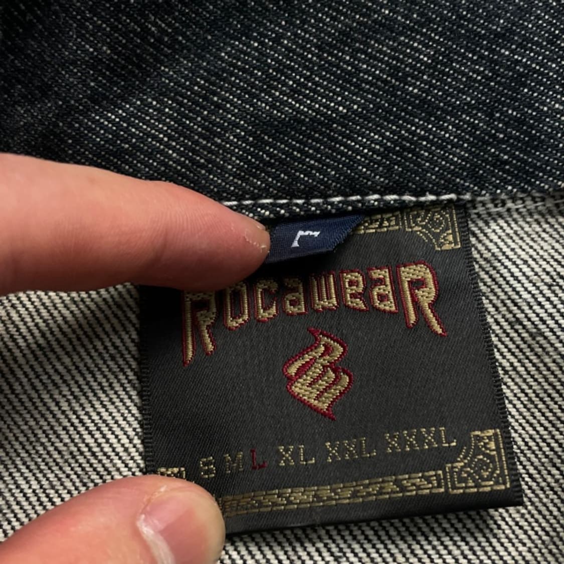 100 로카웨어 자수 데님 자켓  상품이미지3