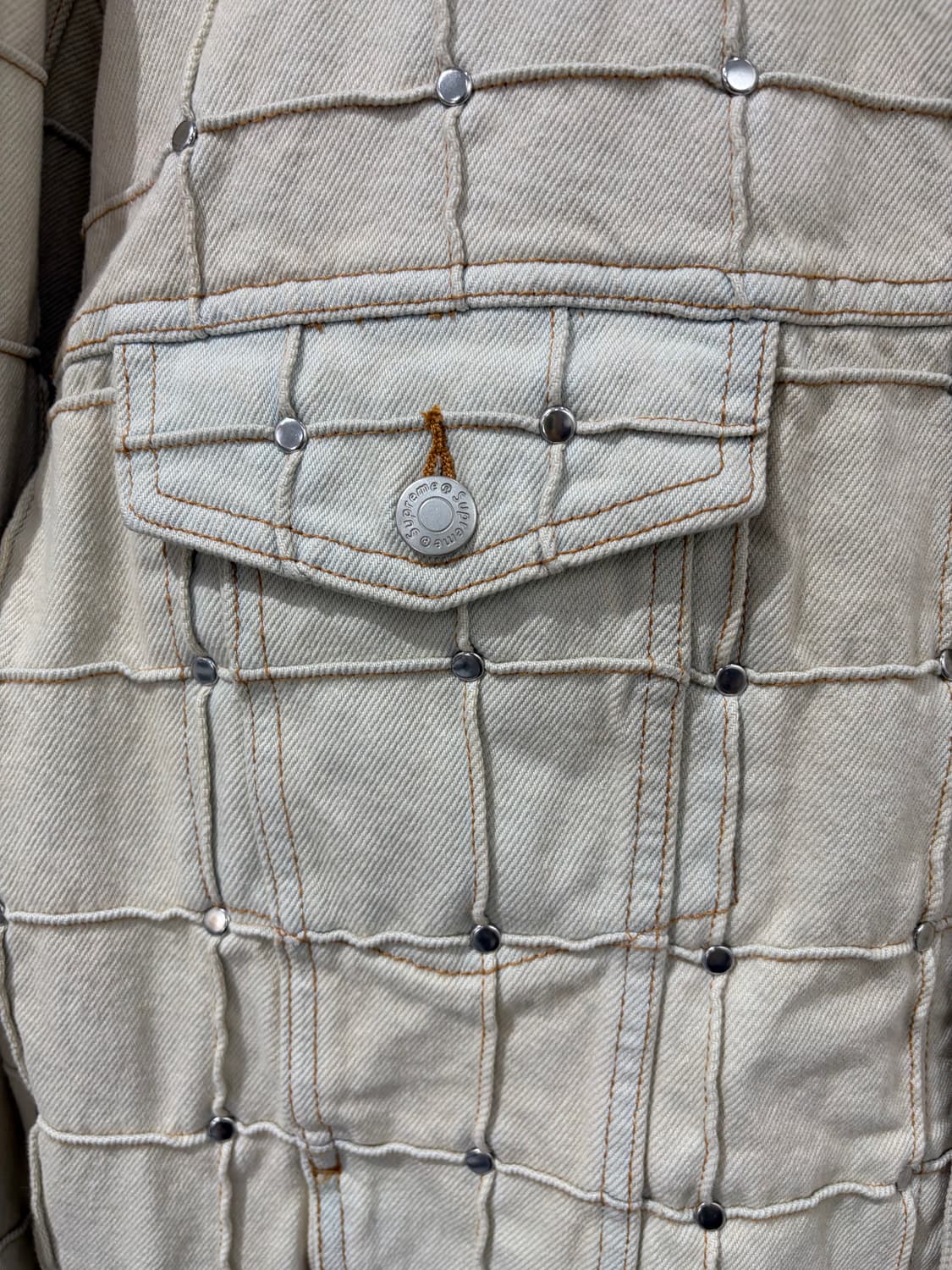 슈프림 스터디드 심 트러커 자켓 상품이미지4