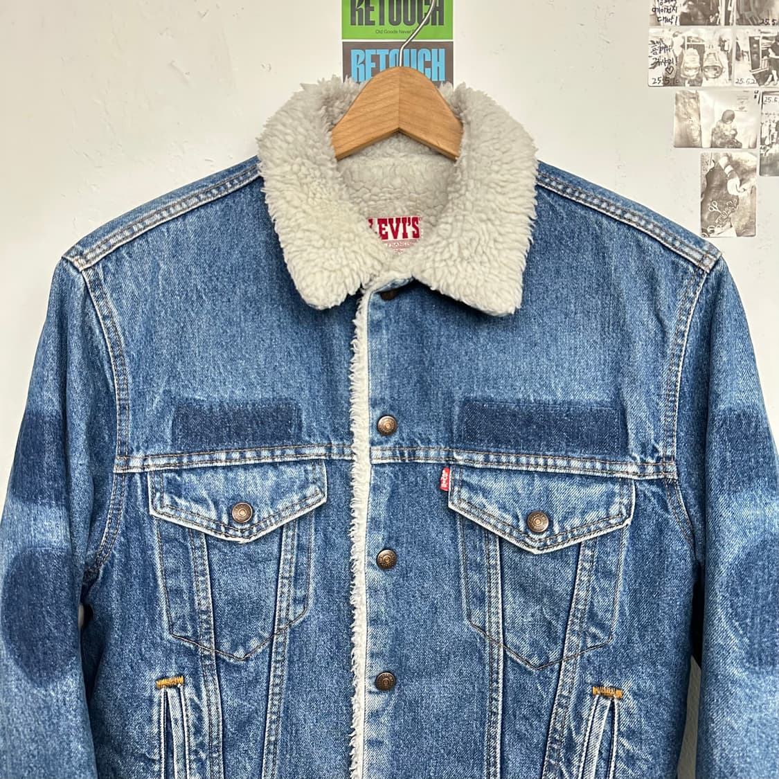80‘s 리바이스 쉐르파 데님자켓 상품이미지2