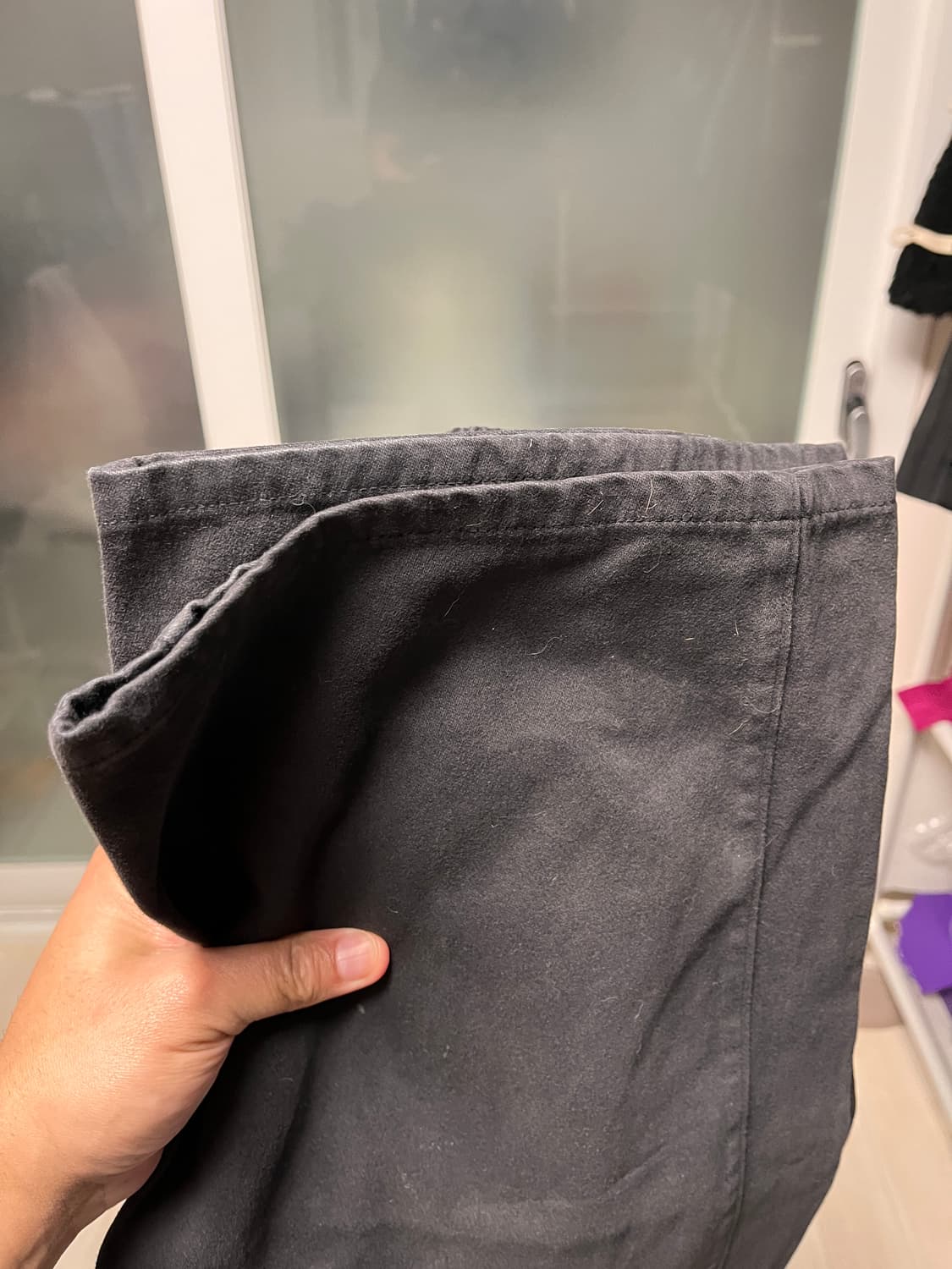 이지 갭 엔지니어드 바이 발렌시아가 사틴 카고 팬츠 블랙 L 상품이미지7