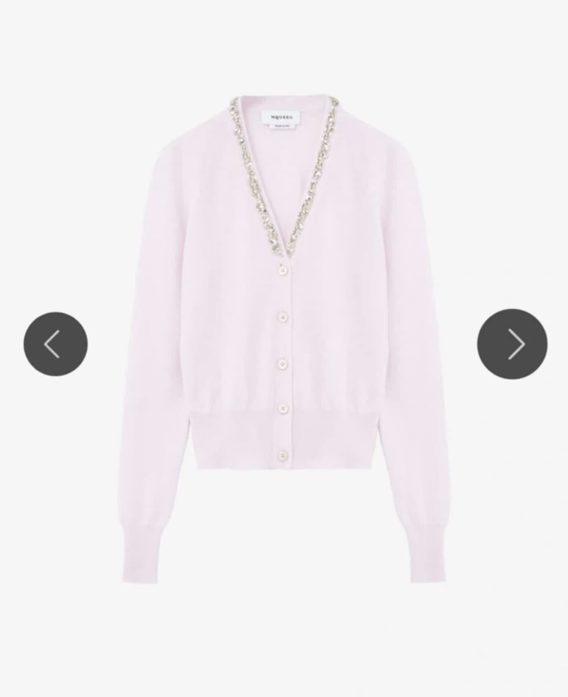 알렉산더 맥퀸 캐시미어 가디건 – 새상품  상품이미지1