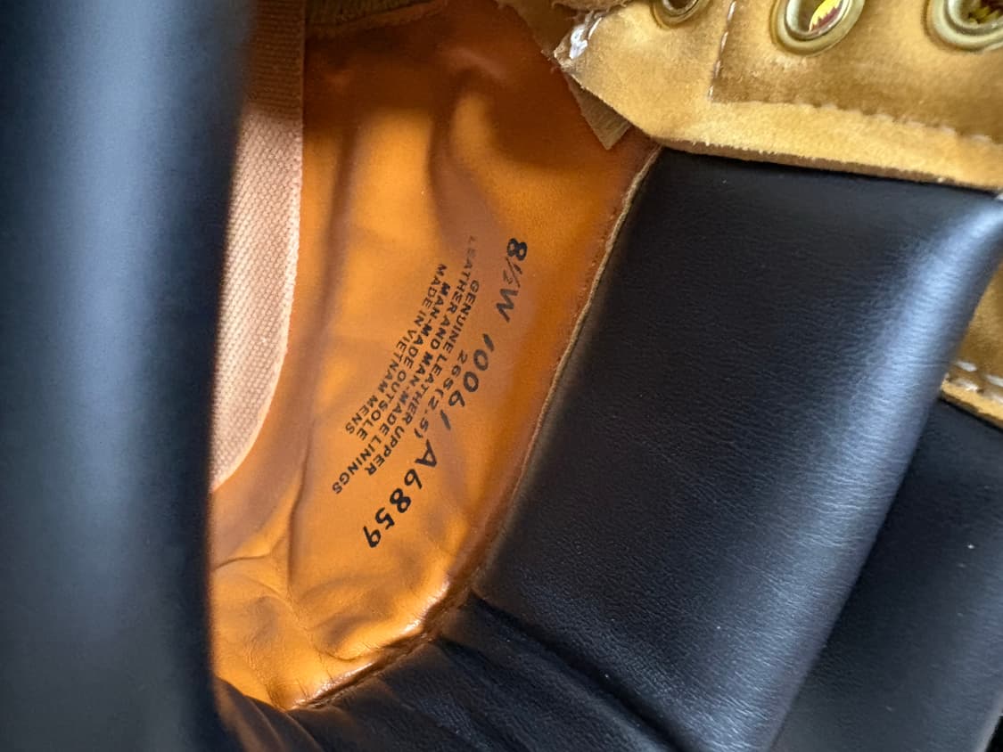 팀버랜드 프리미엄 6인치 워커 부츠 260 상품이미지7