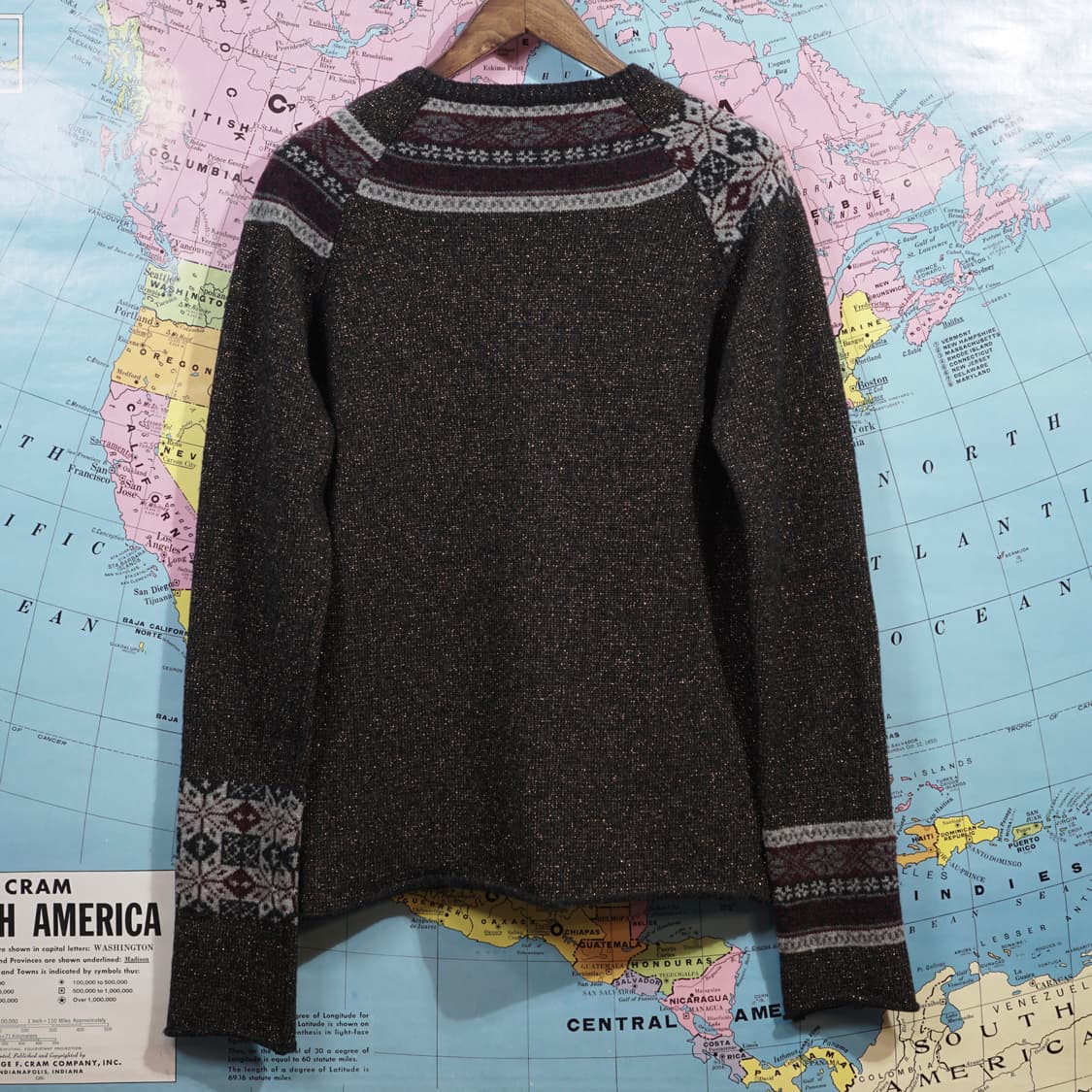 Kolor 컬러 비대칭 니트 상품이미지5