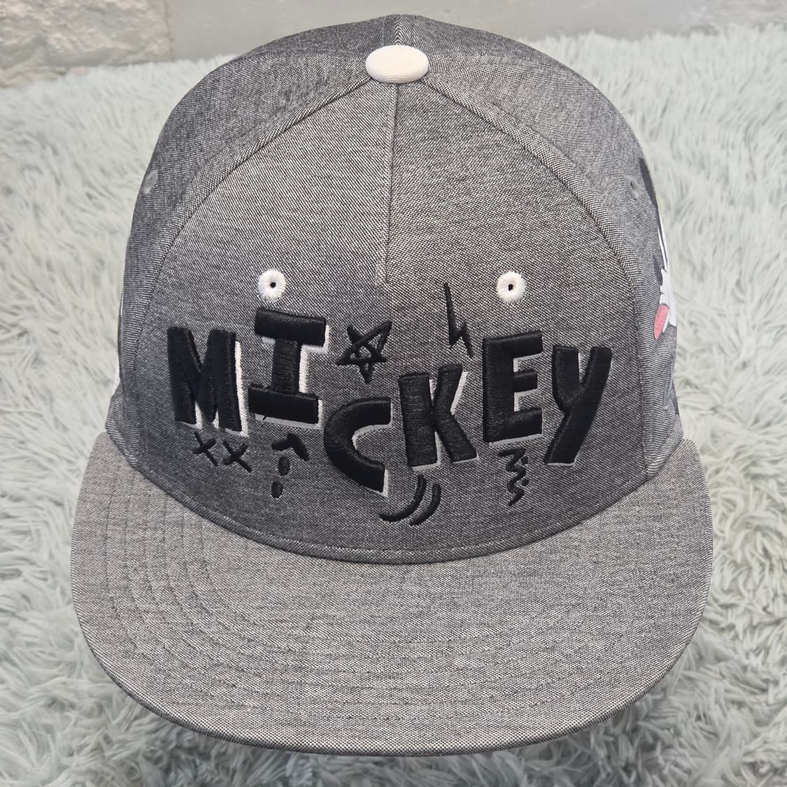 L5-4:디즈니 미키마우스 그레이 스냅백(56-59) 상품이미지1
