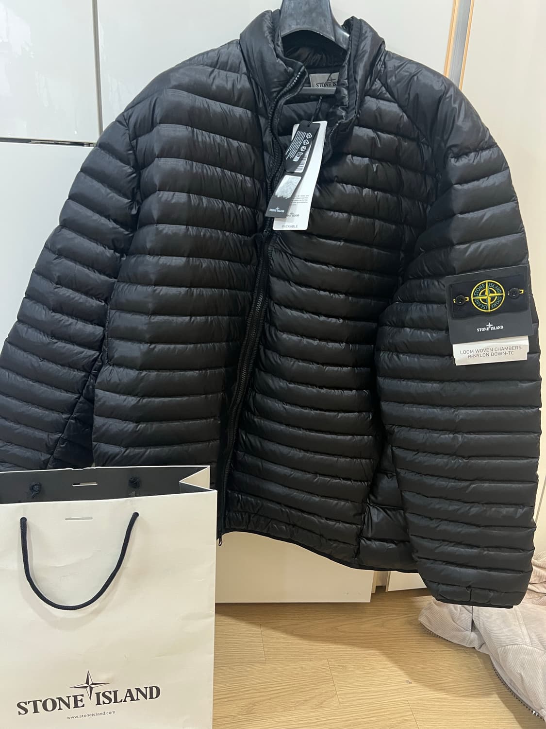 24fw 스톤아일랜드 구스다운 패딩 3xl (새상품) 상품이미지1