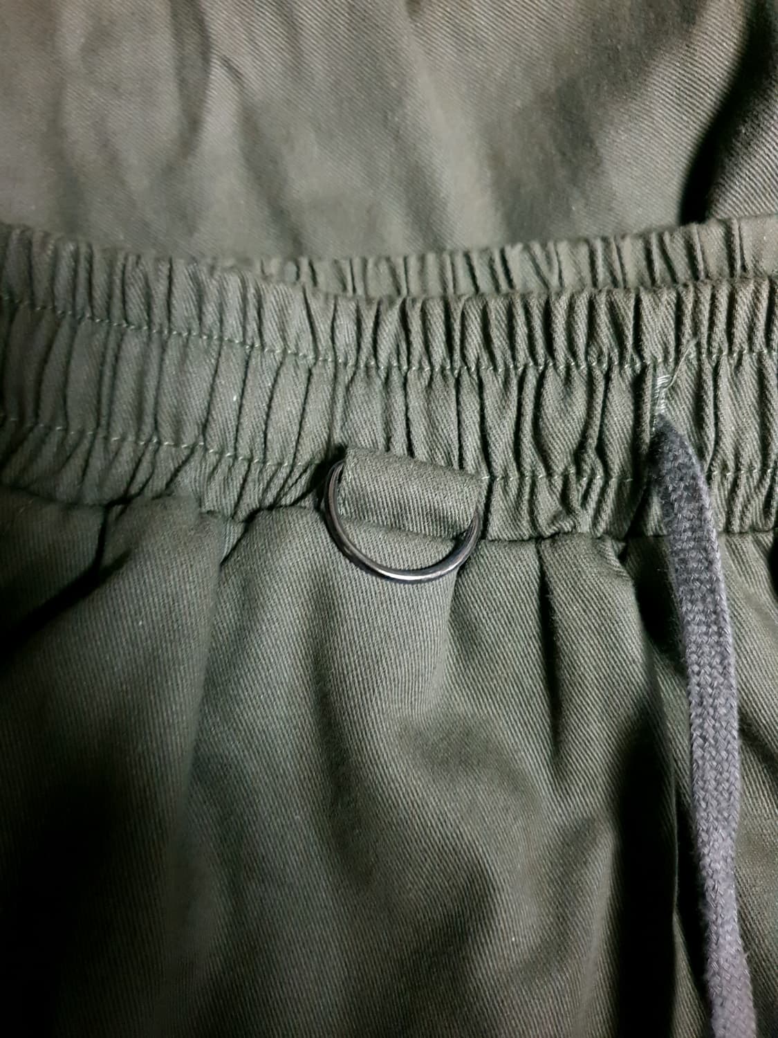 GLAMOUR 빅포켓 파라슈트 벌룬핏 카고팬츠 카키 (F) 상품이미지2