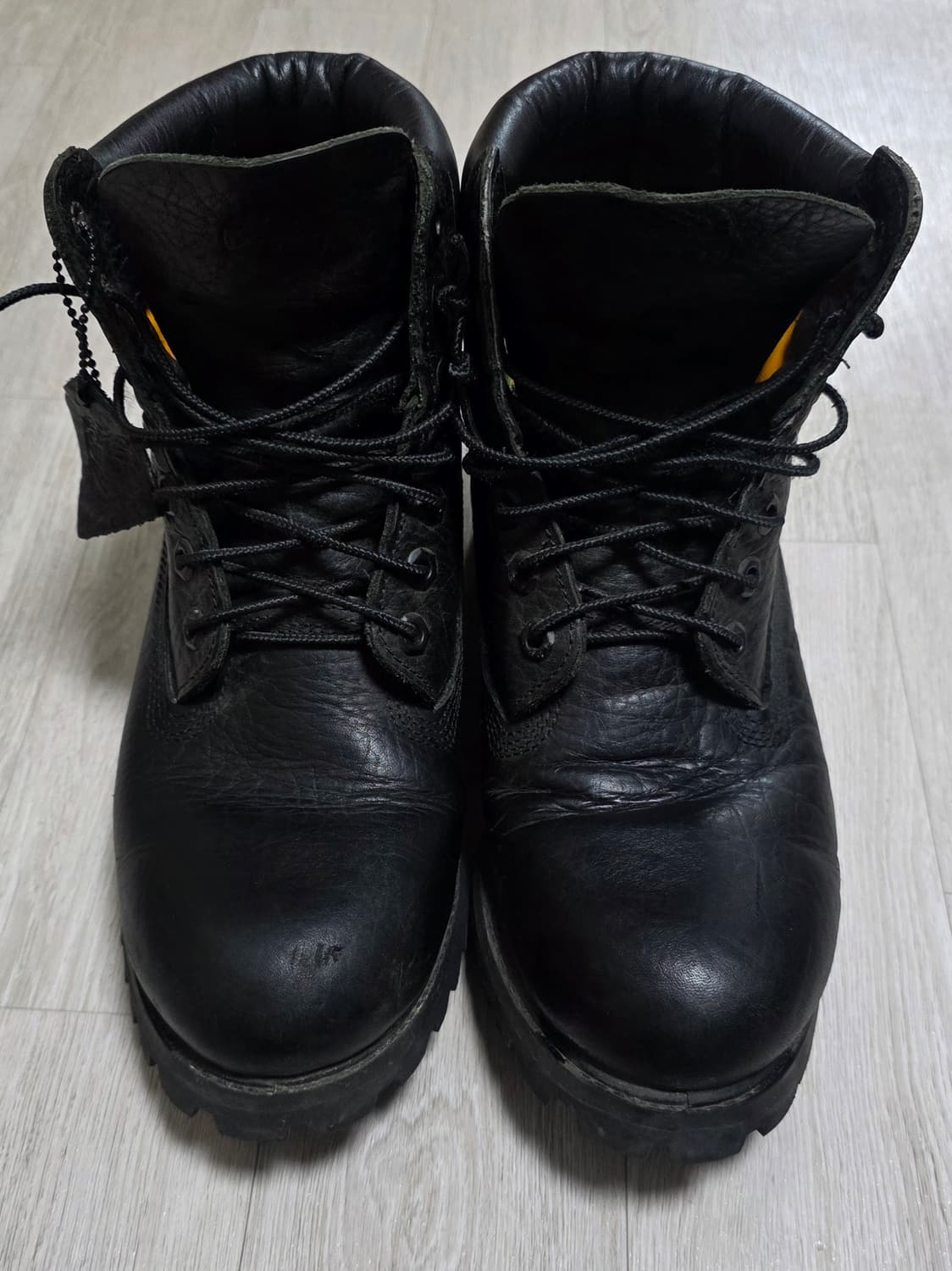 [255~260]팀버랜드 6인치 블랙 가죽부츠 상품이미지3