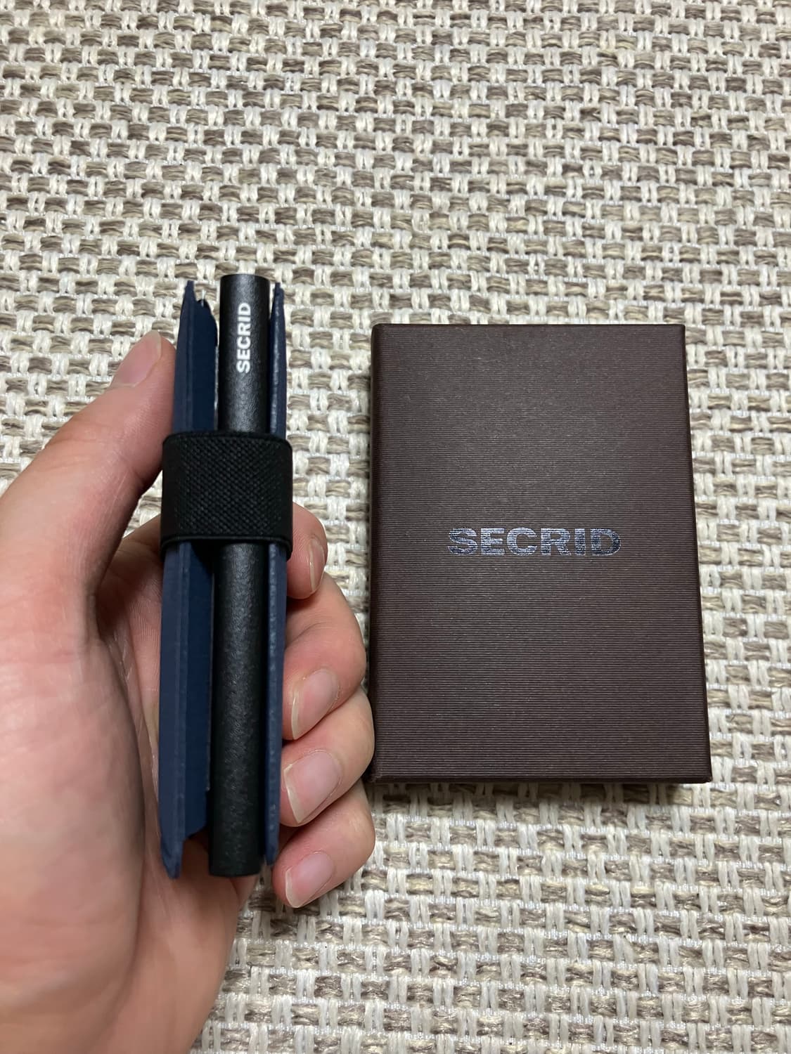시크리드(SECRID) 리바(LIBA) 밴드월렛 (블루/블랙) 상품이미지2