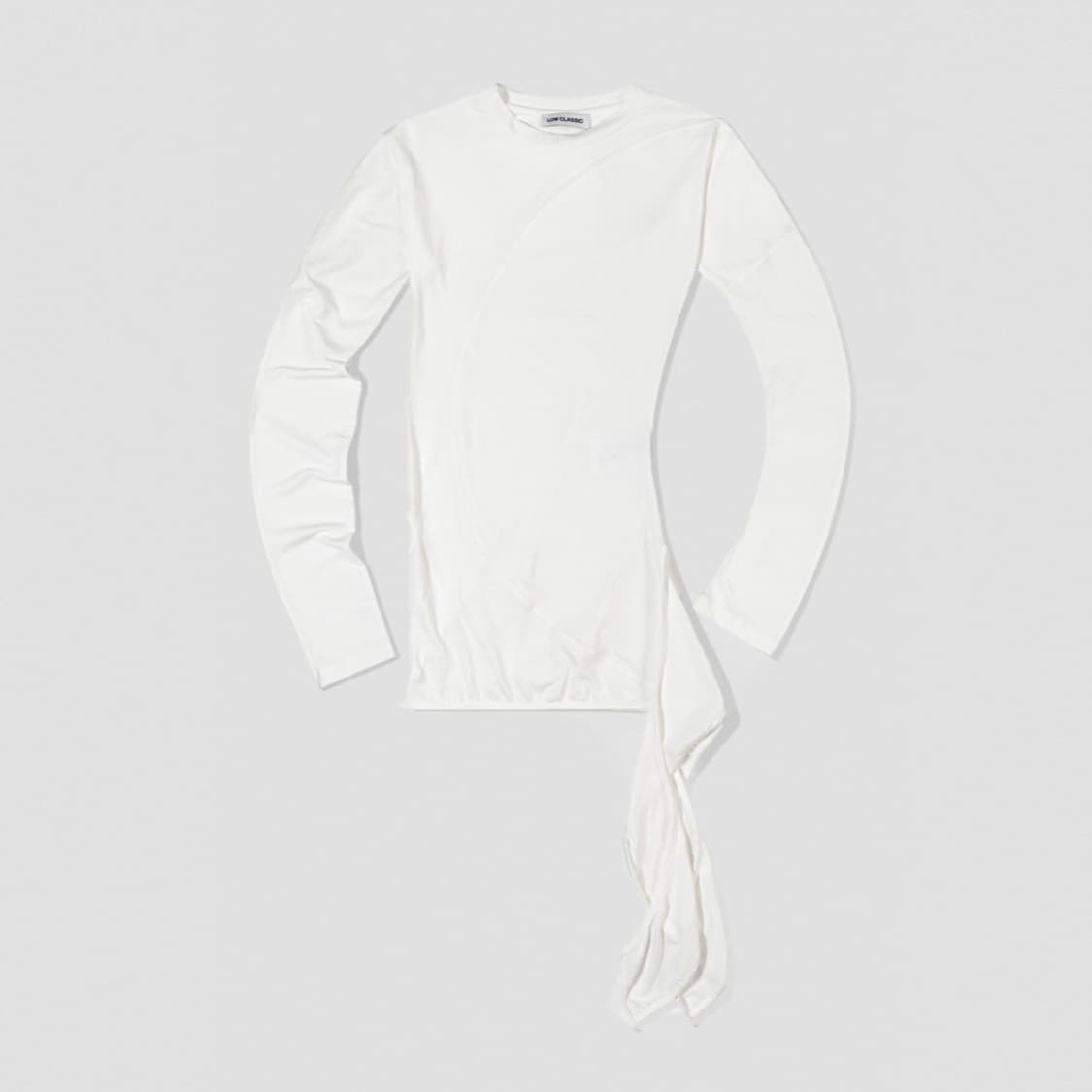 LC WRAP T-SHIRT_WHITE S 상품이미지2