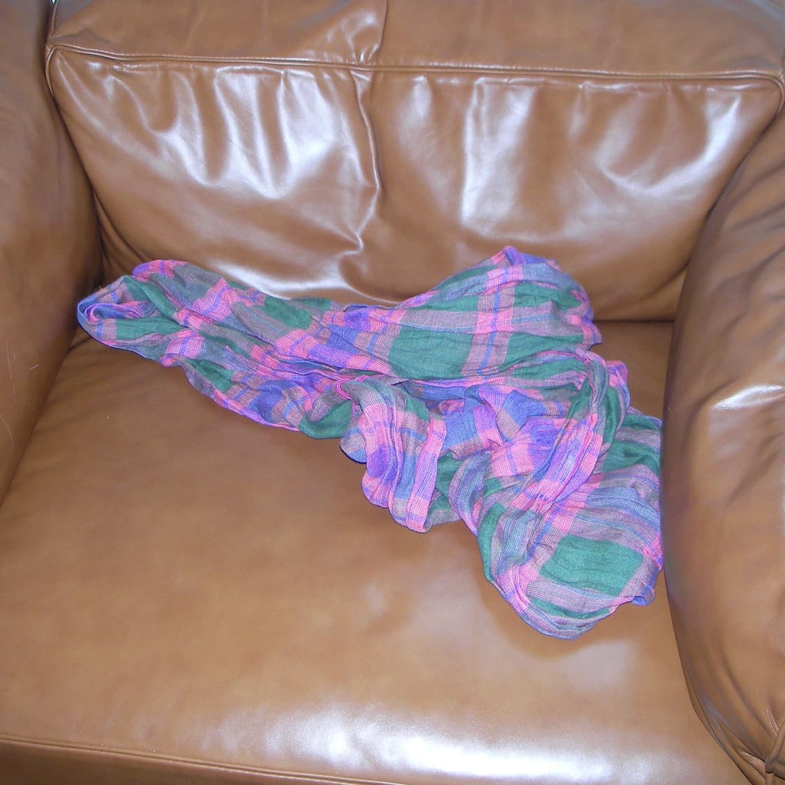 캐피탈 체크 스톨 상품이미지3