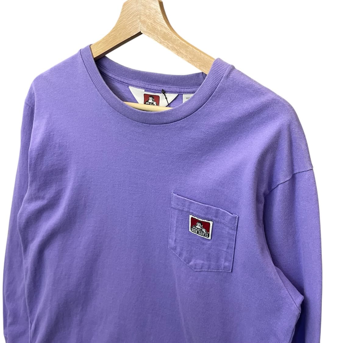 벤데이비스 라벤더퍼플 롱슬리브 긴팔 티셔츠 M 상품이미지3