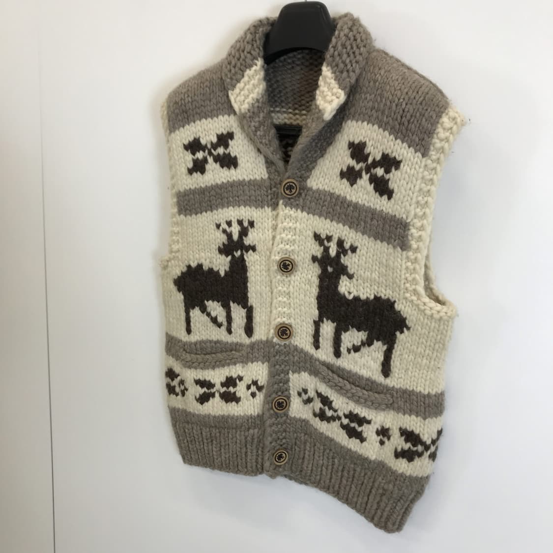 캐나다 코위찬 니트 베스트 [국내105] 상품이미지2