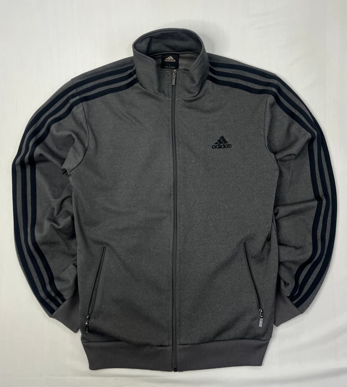아디다스 삼선 회색 져지 상품이미지1