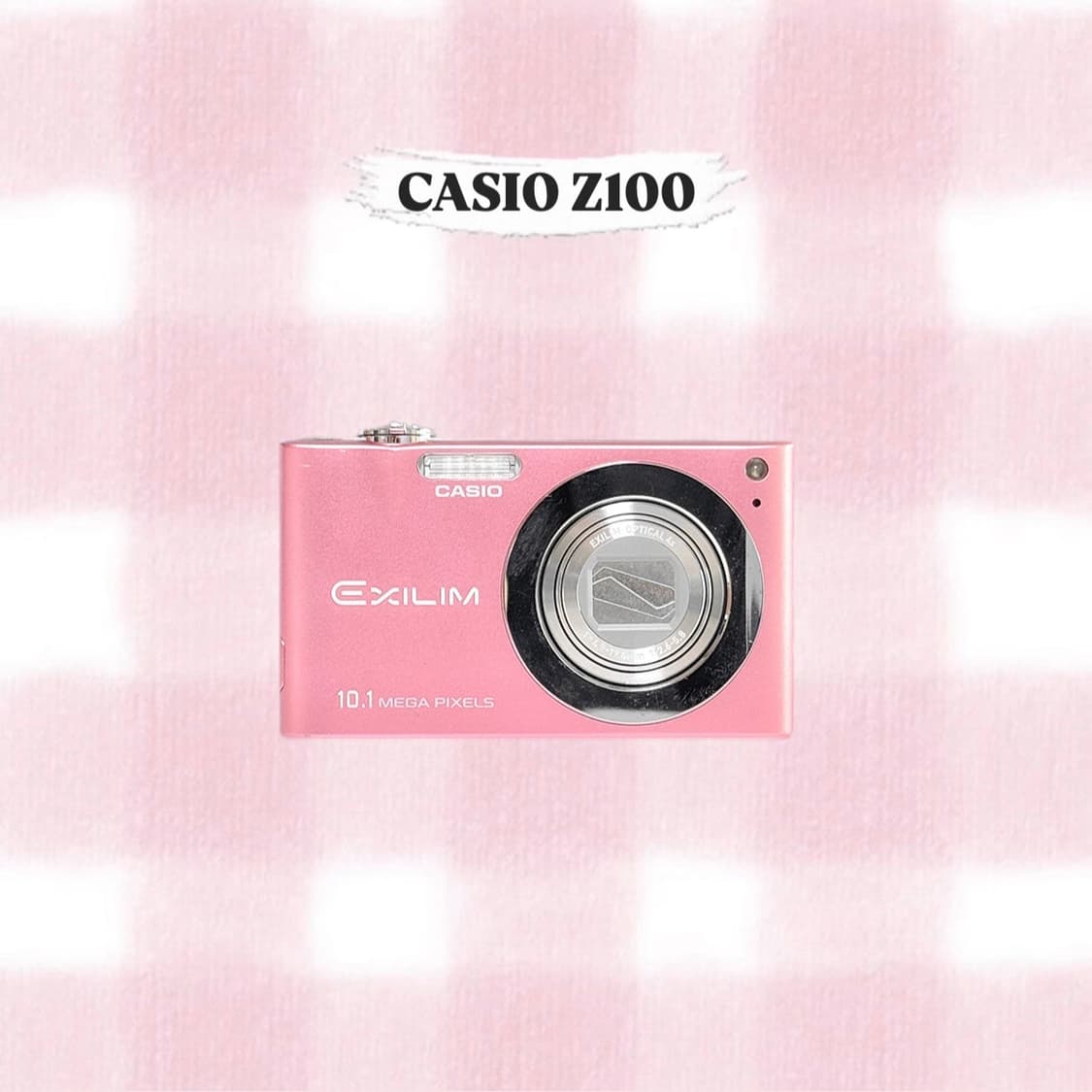 카시오 엑슬림 Z100 베이비핑크 빈티지디카 상품이미지1