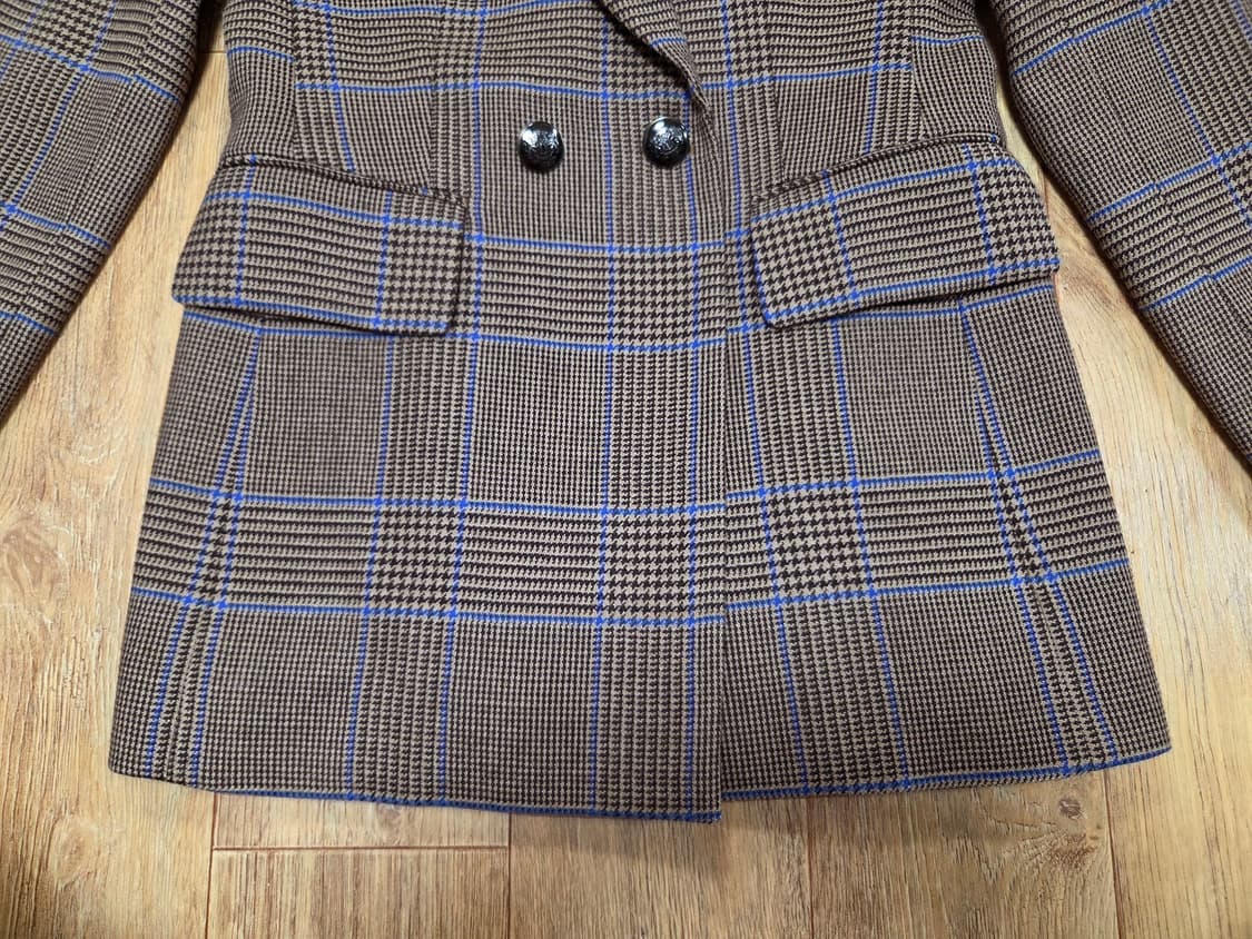 마시모두띠(Massimo Dutti) 체크 울자켓 55 상품이미지4