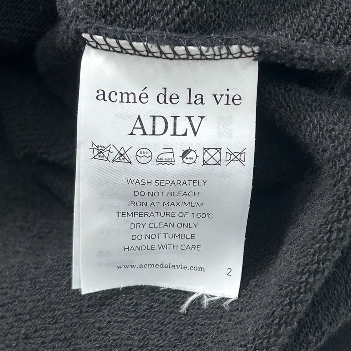 아크메드라비 토스트 후디 블랙 2 상품이미지8