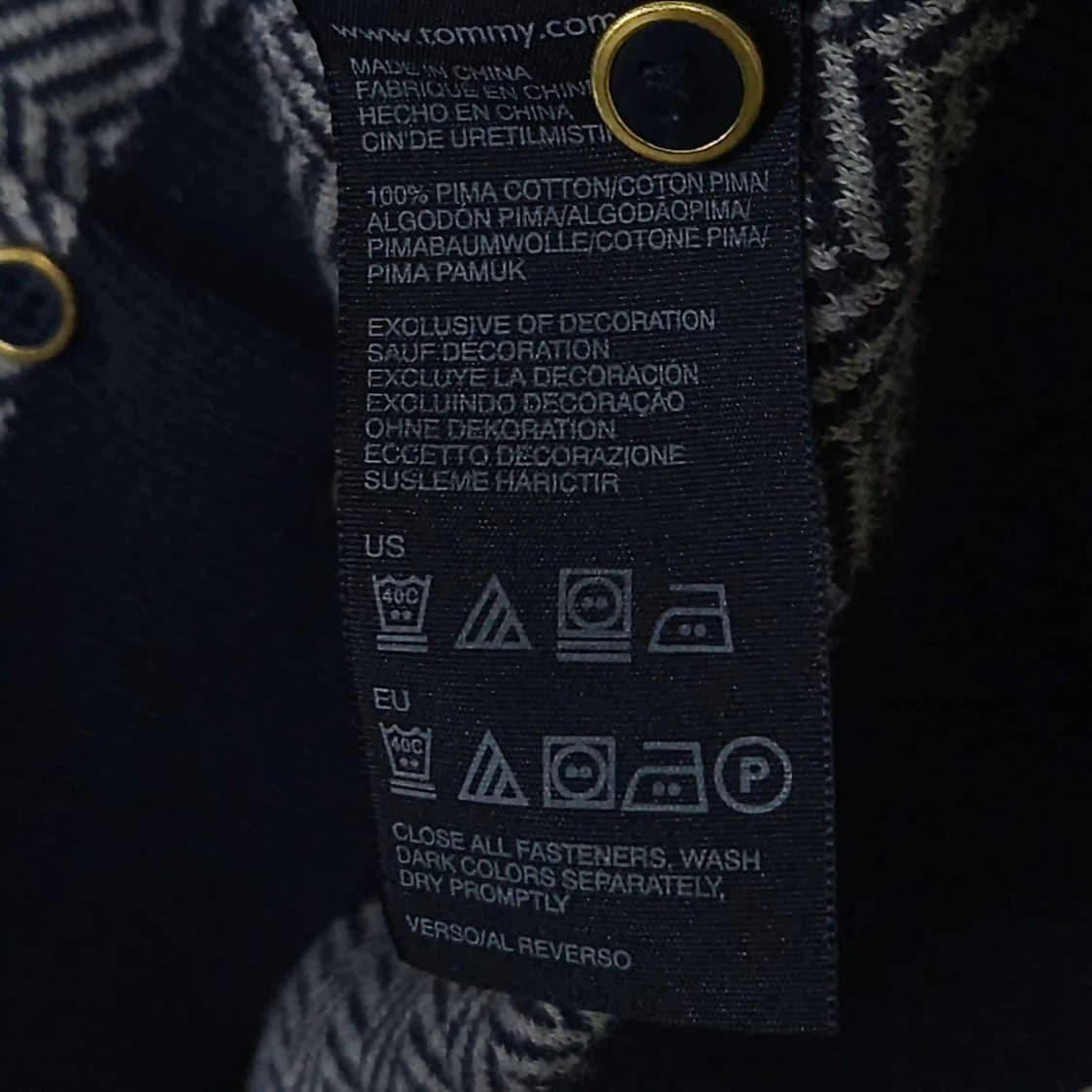 여성55)TOMMY 타미힐피거 피마코튼 가디건 상품이미지7