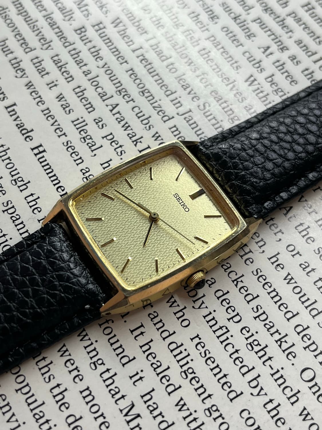 빈티지 세이코 탱크 7N01-5A4A (1990) 상품이미지2