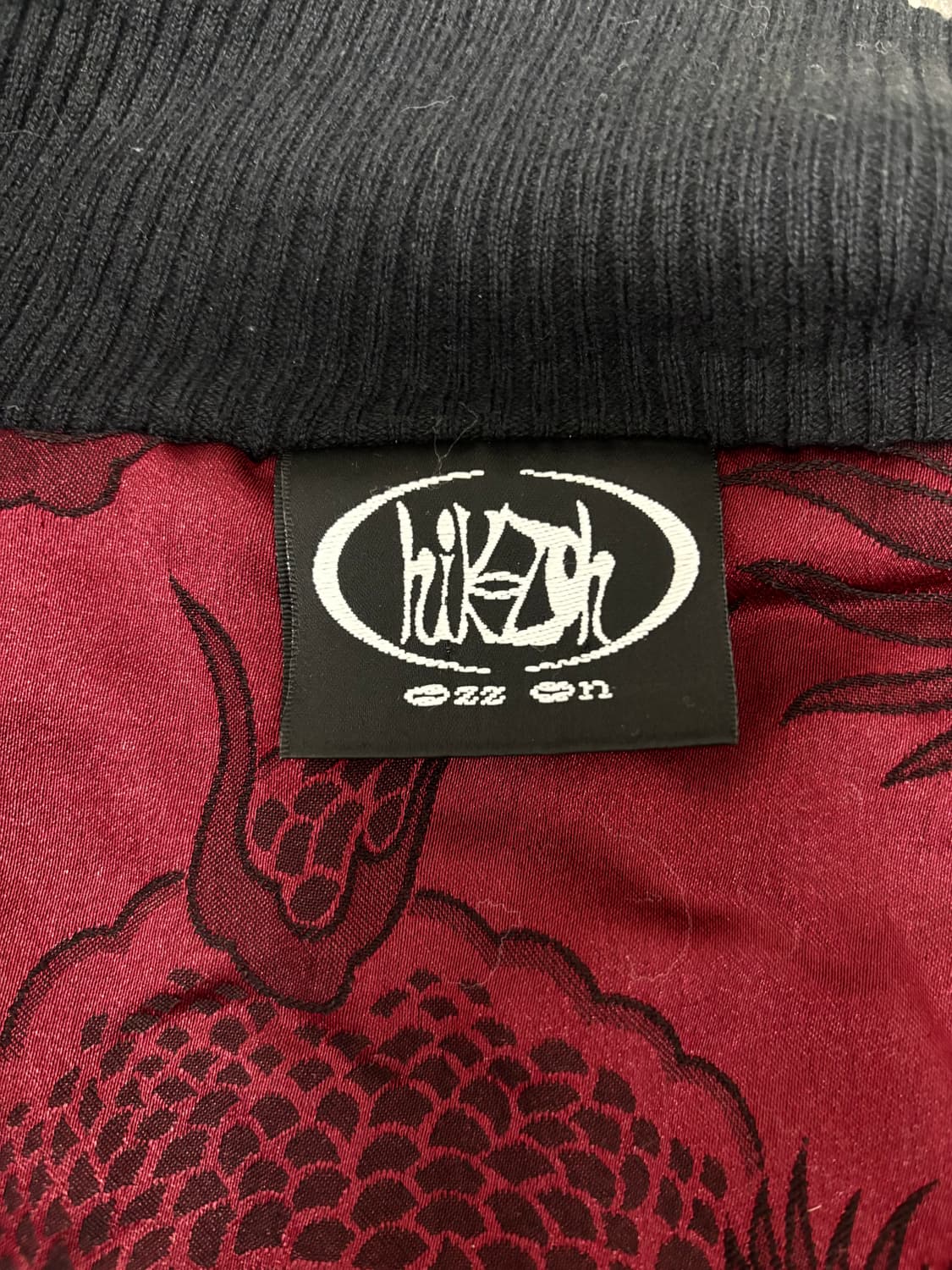 [2000s Ozz On] Dragon Print Bomber-Fit J 상품이미지9