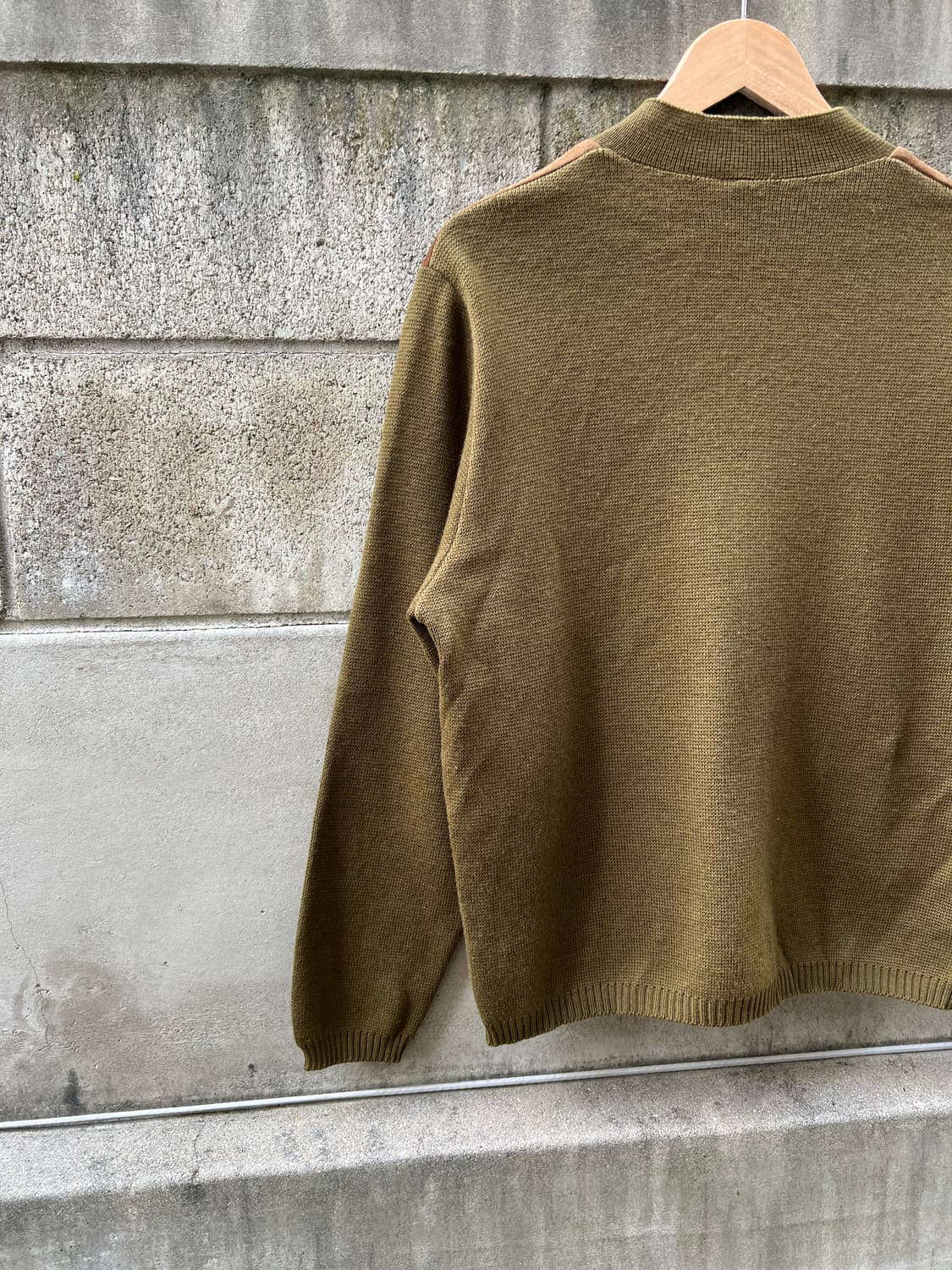 OLD EURO BURNY SUEDE LEATHER 빈티지가디건 상품이미지9