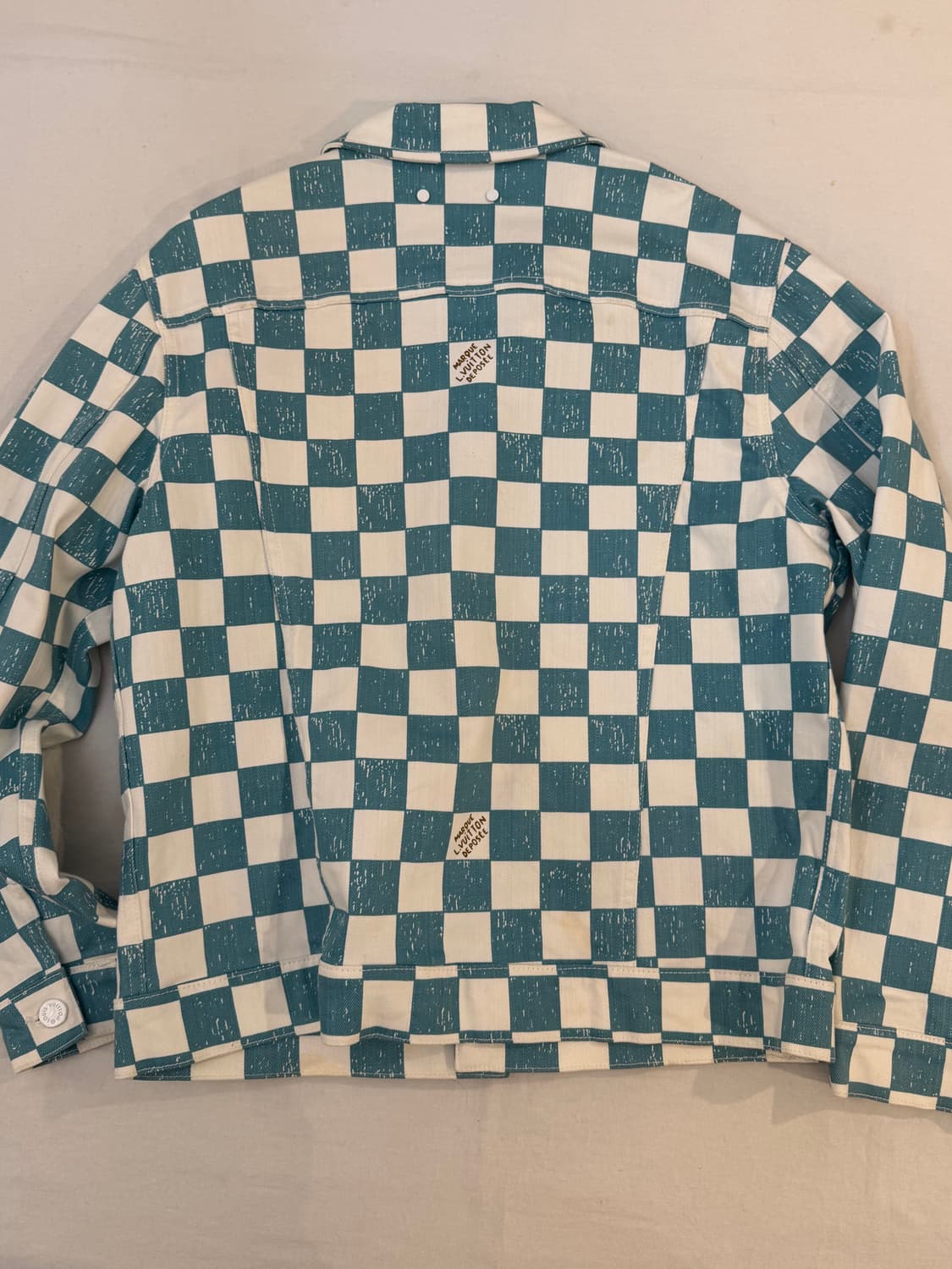 21SS 루이비통 (버질아블로) 다미에 트러커 자켓 상품이미지6