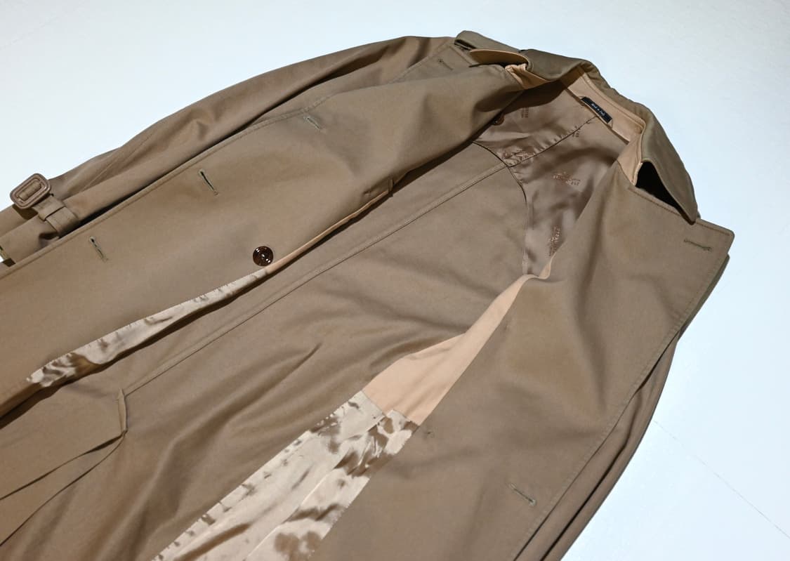 Margiela shipleater undercollar trench c 상품이미지6
