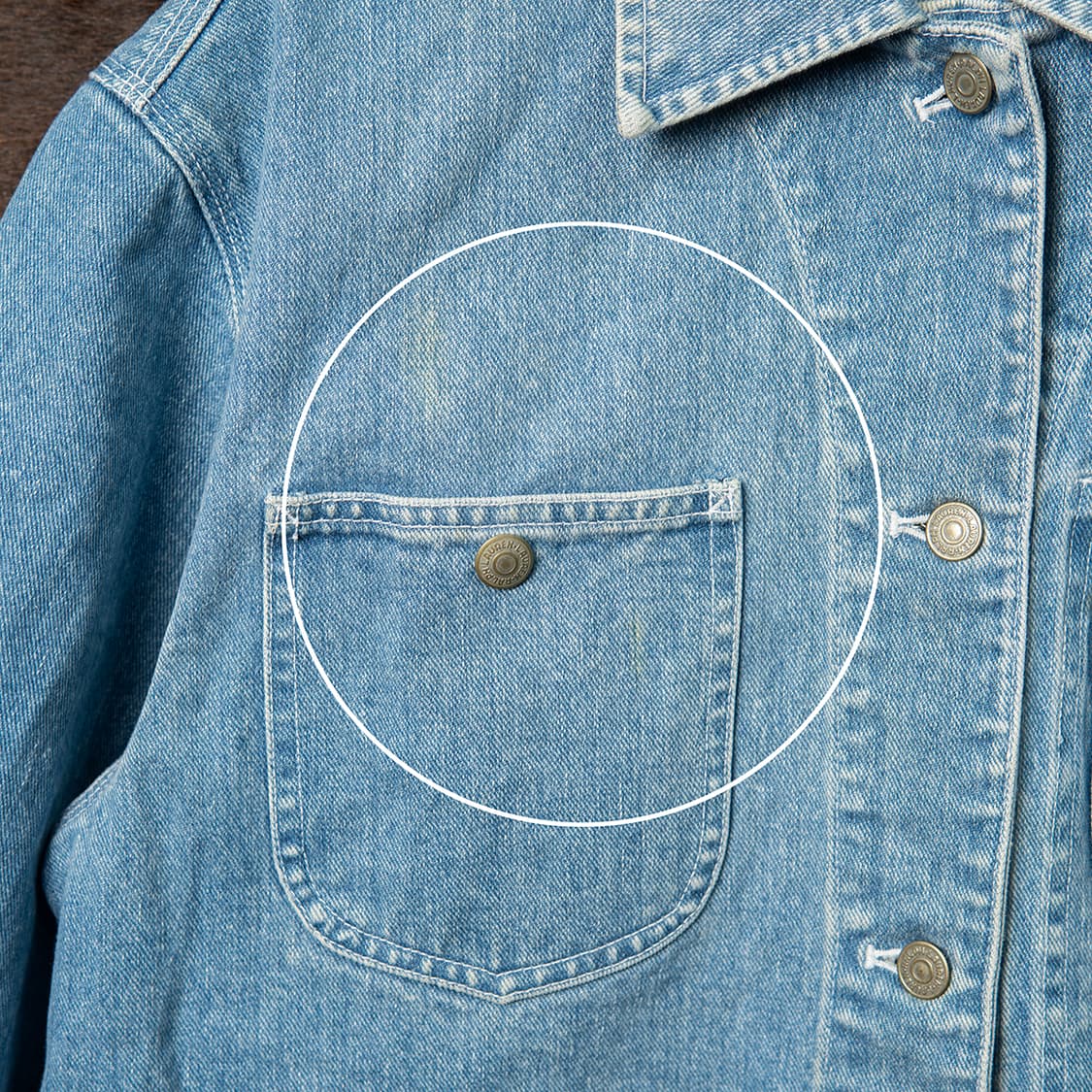 [오버 100] 90s 로렌 by 랄프로렌 데님 커버올 / 쵸어코트  상품이미지2