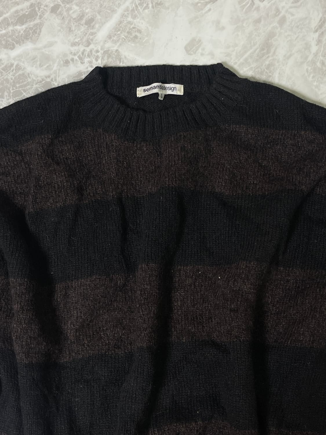 stripe loose knit 상품이미지2