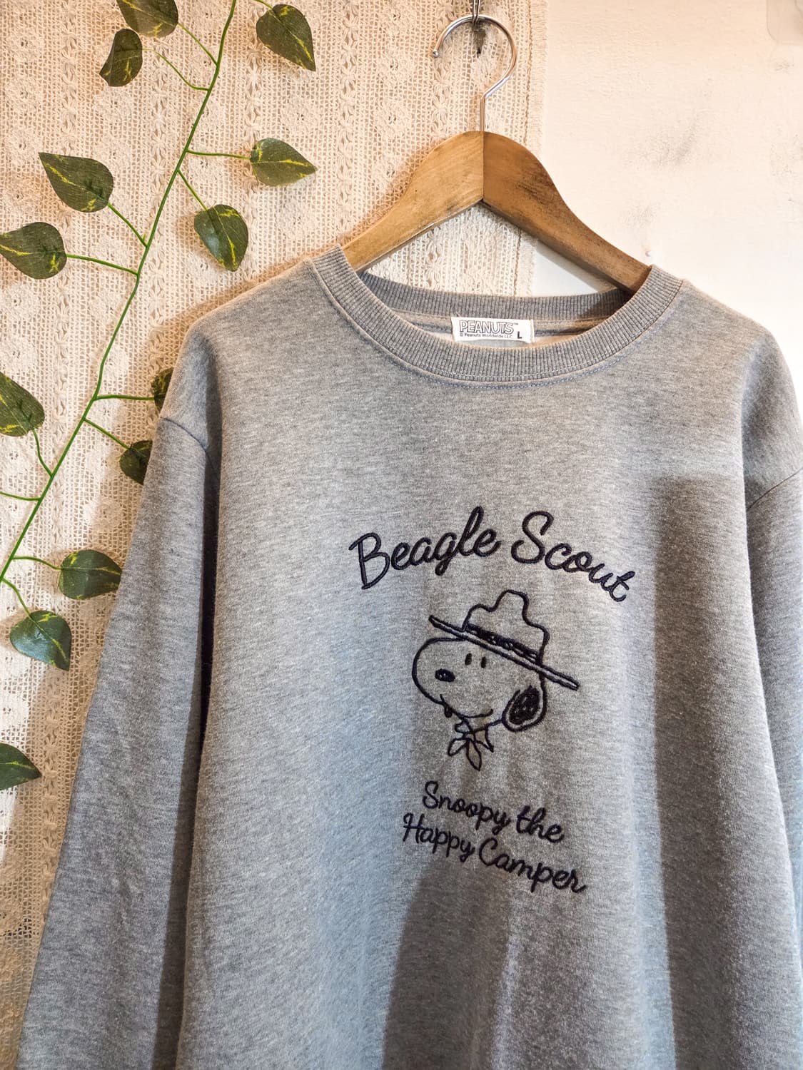 Peanuts 스누피 맨투맨 상품이미지2