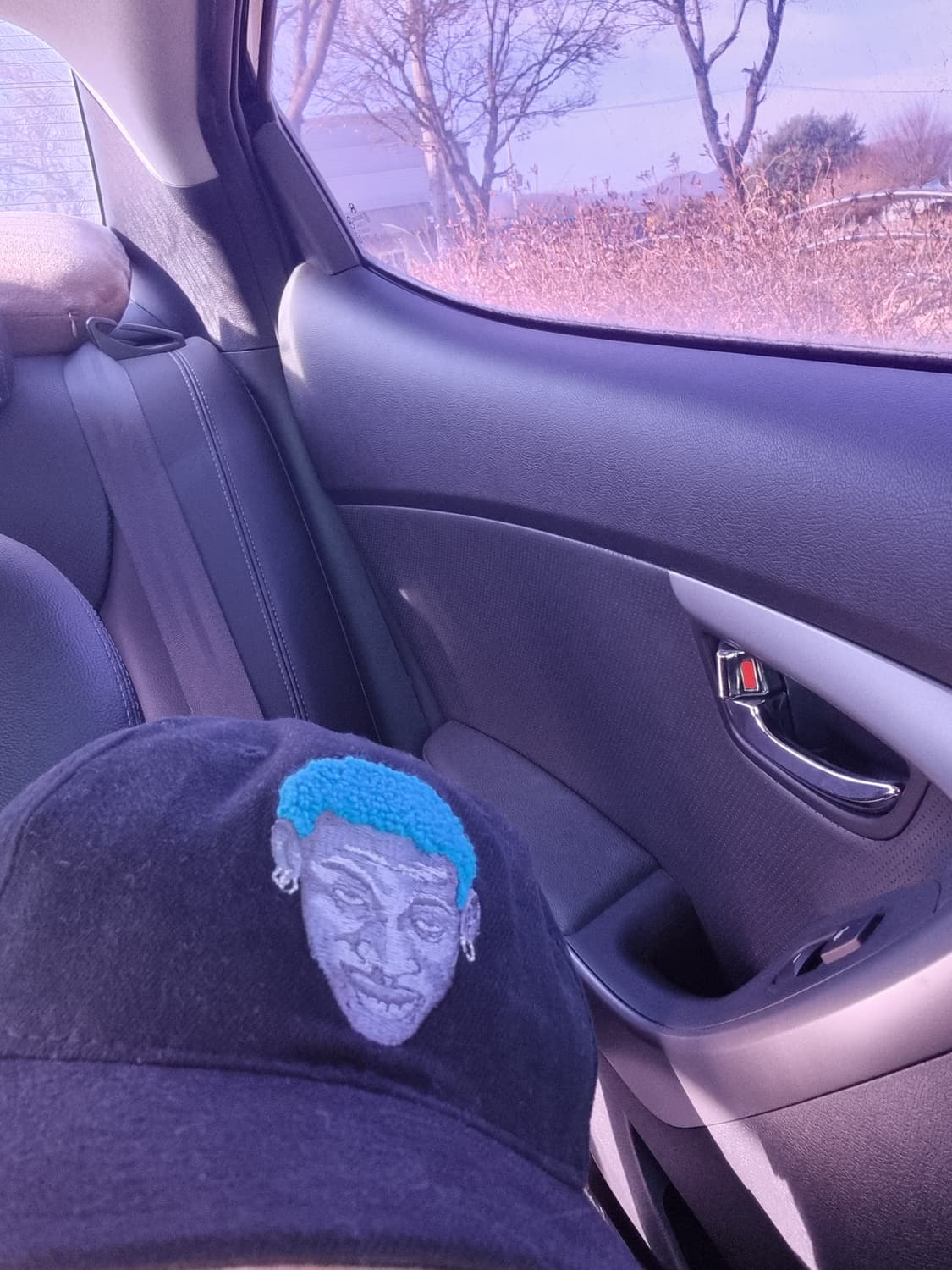 나이키 90s 빈티지 데니스로드맨 볼캡 (블루헤어) 상품이미지4